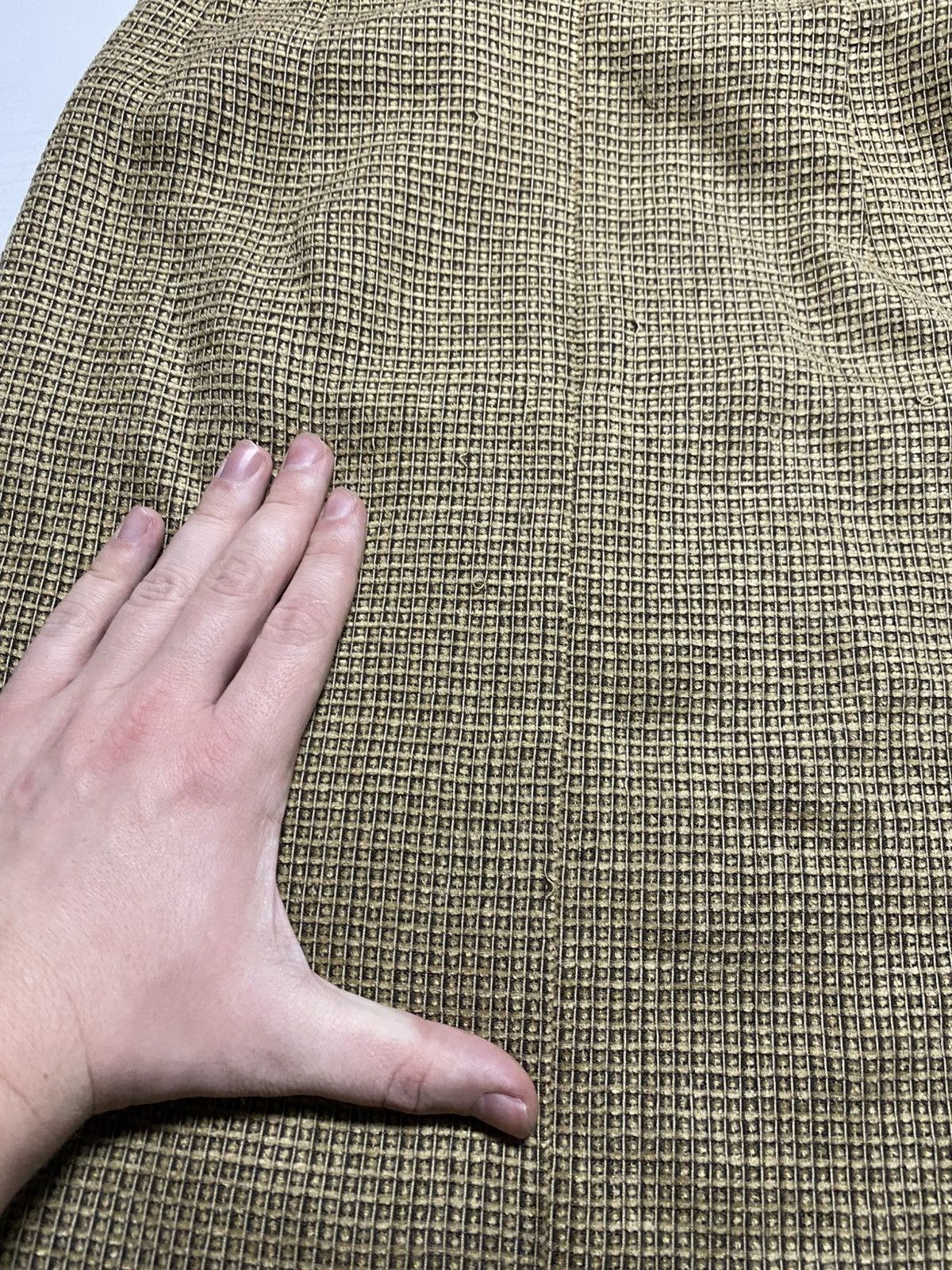 Burberry × Vintage Vintage Burberry’s of London viscose y2k mid skirt Size 28" / US 6 / IT 42 - 11 Thumbnail