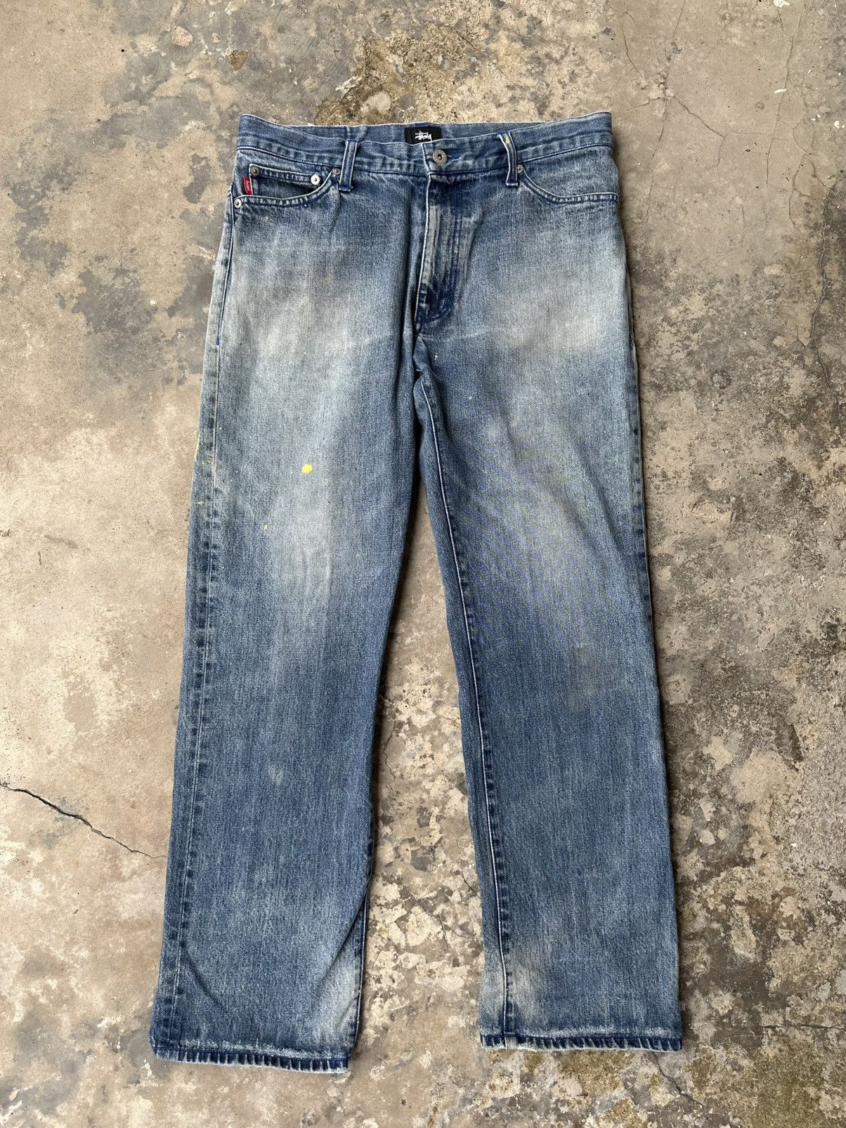 Vintage Stussy Rough & Rugged Denim Jeans
