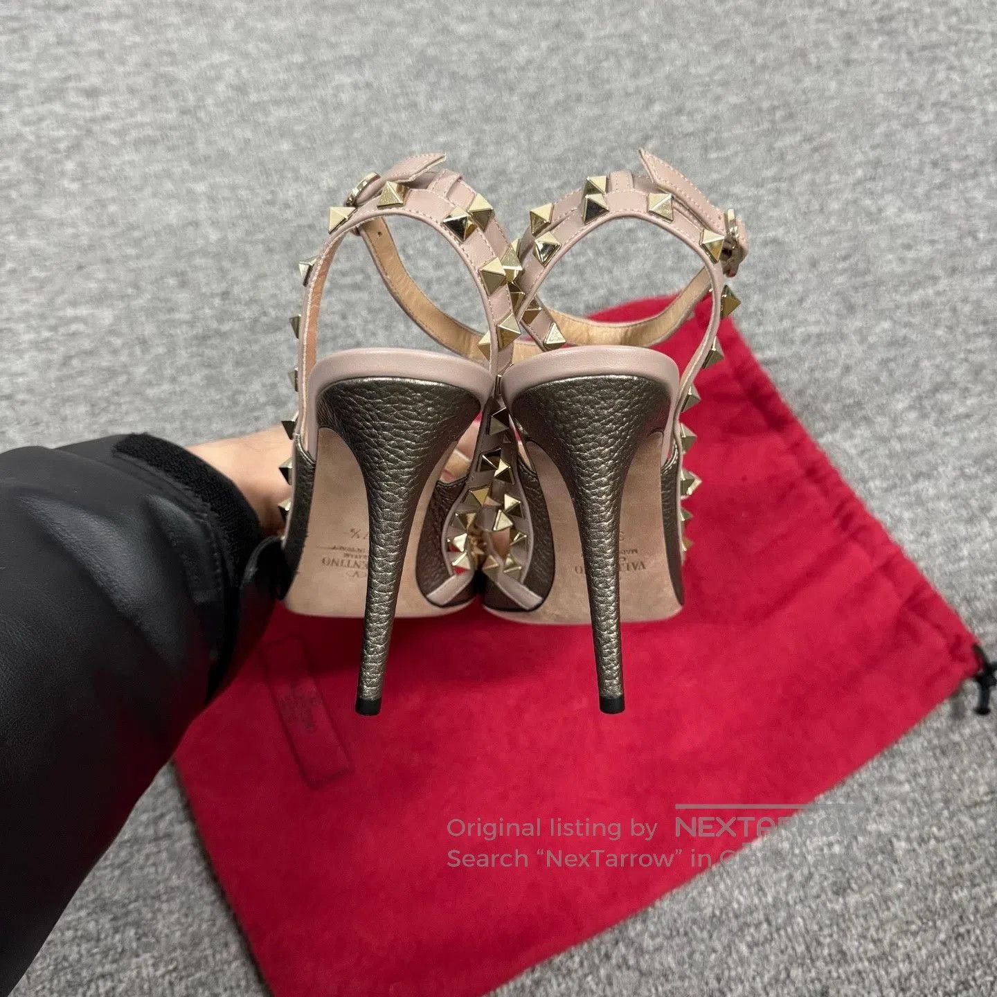 Valentino Valentino Double Ring Rivet High Heels. Size US 6.5 / IT 36.5 - 3 Thumbnail