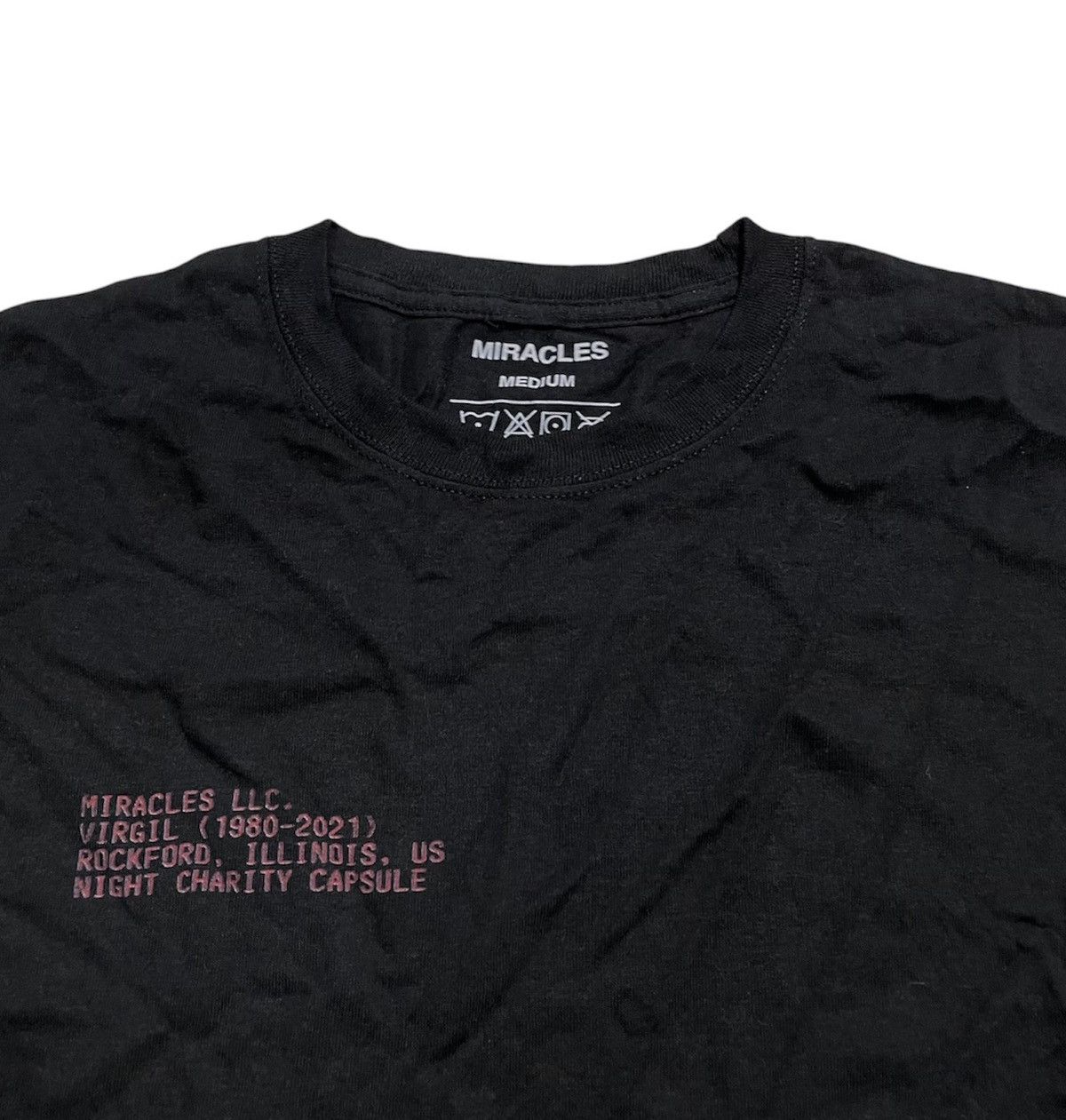 Virgil Abloh Miracles “Virgil” Time Years Tee Size US M / EU 48-50 / 2 - 3 Thumbnail