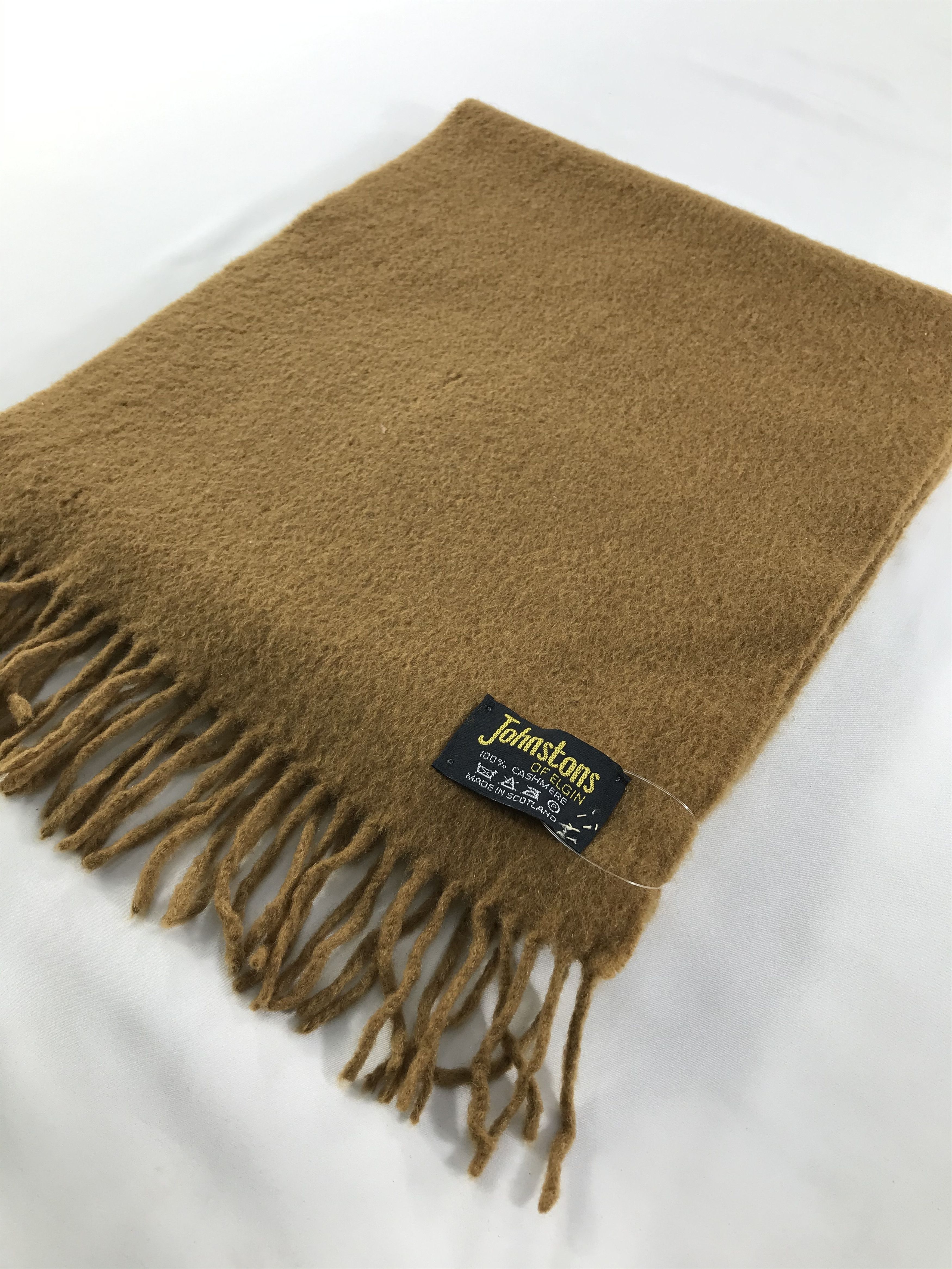 Johnstons Of Elgin Vintage Johnstons Of Elgin Scarf / Muffler / Neckwear WW2489 Size ONE SIZE - 3 Thumbnail