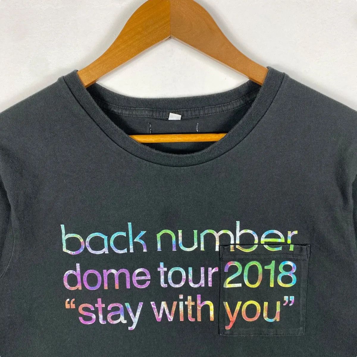 Band Tees BACK NUMBER Dome Tour 2018 "Stay With You" Japanese Band Tee Size US M / EU 48-50 / 2 - 2 Thumbnail
