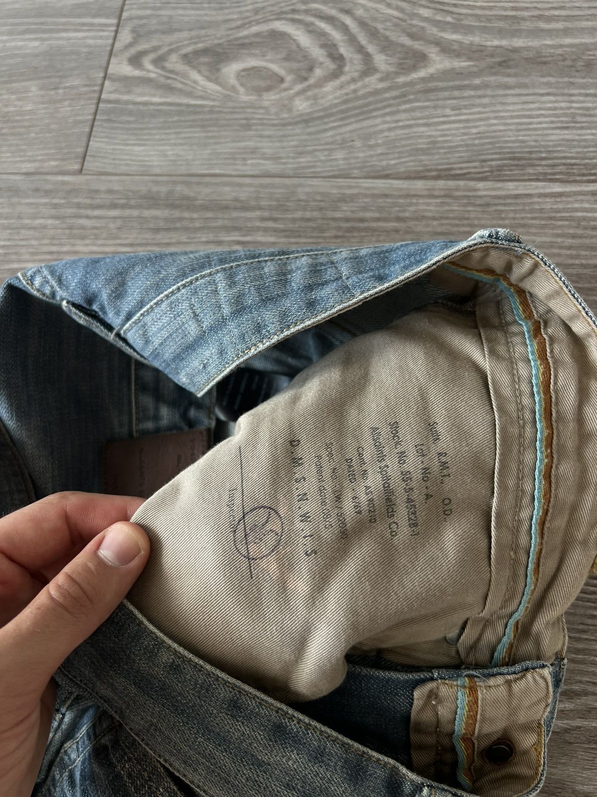 Allsaints Archival Allsaints Japan Denim Spitalfields Knees Jeans Size US 28 / EU 44 - 21 Thumbnail
