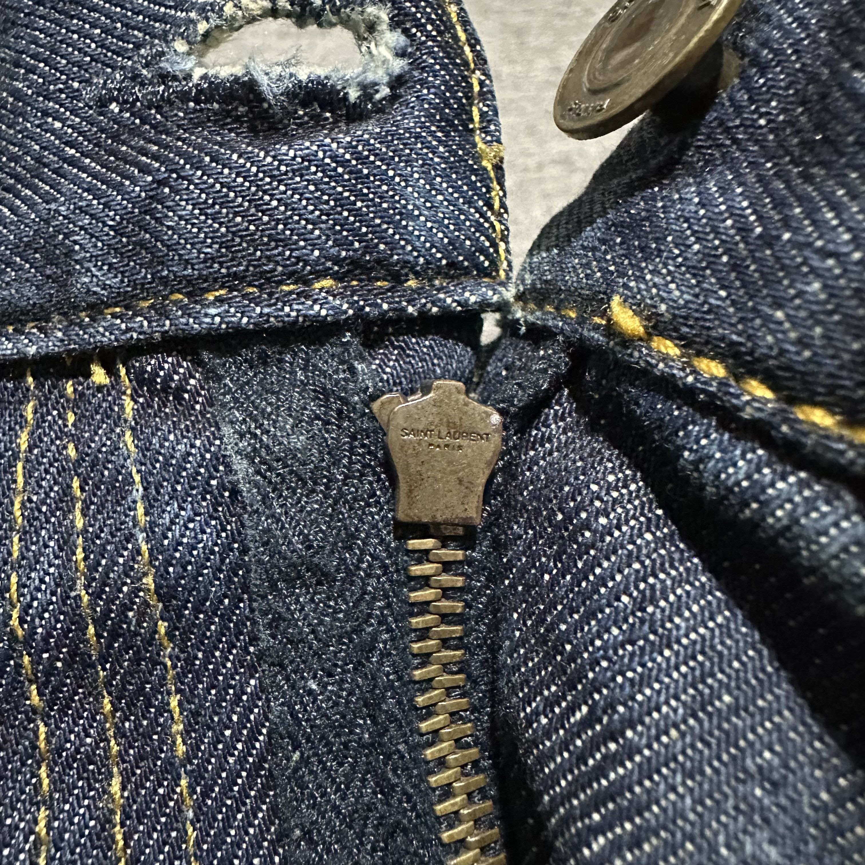 Saint Laurent Paris Saint Laurent Denim Pants Size US 28 / EU 44 - 10 Thumbnail