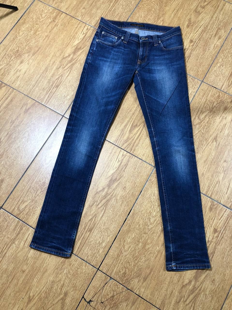 Nudie Jeans Nudie Jeans Women's Tight Long John Deep Murky Blue Size 28" / US 6 / IT 42 - 20 Thumbnail