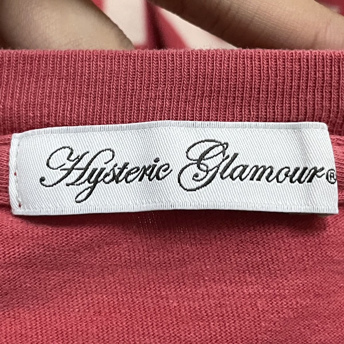 Hysteric Glamour Very Rare Vintage Hysteric Glamour Two Tone T-shirt 2000s Size US M / EU 48-50 / 2 - 9 Thumbnail