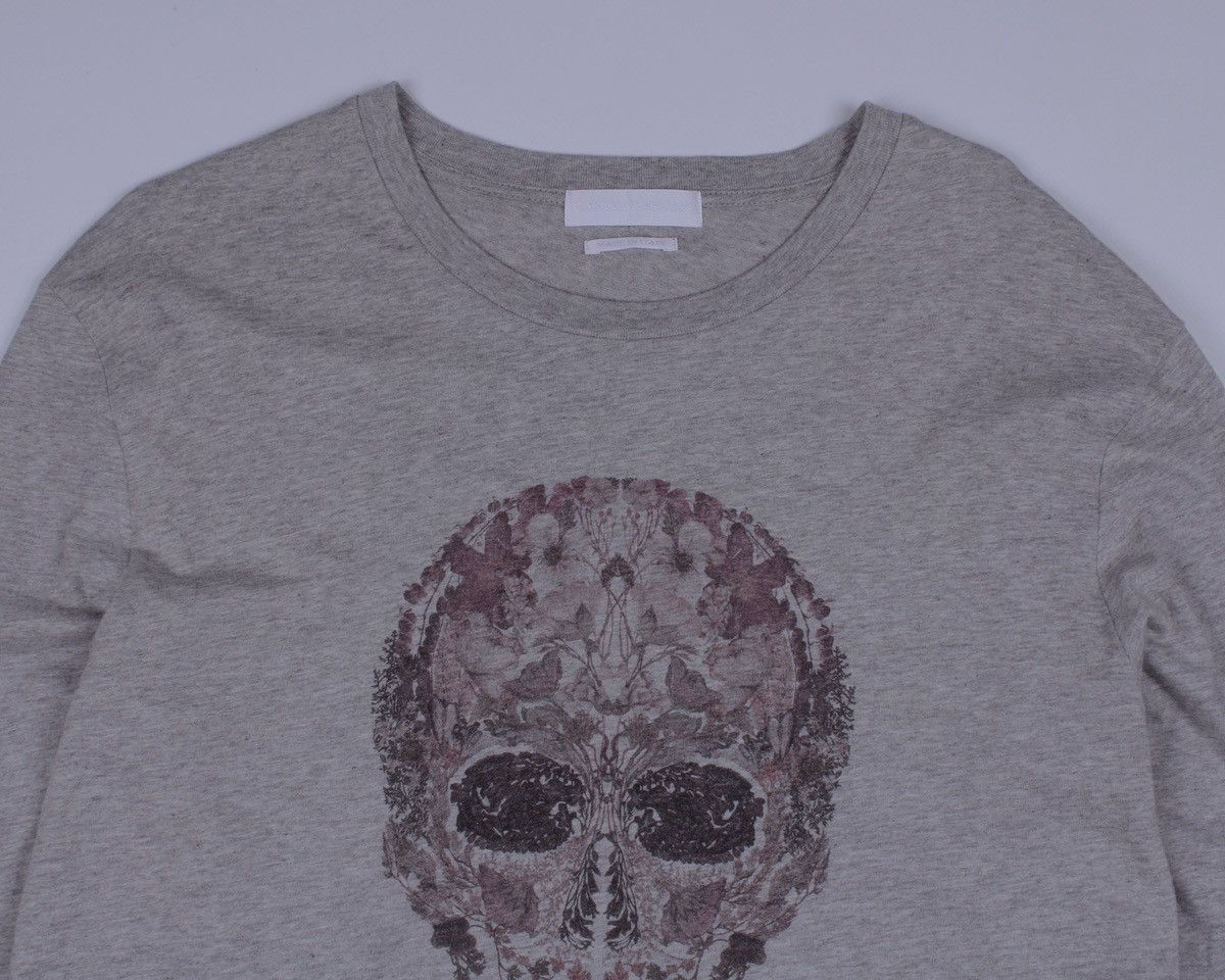 Alexander McQueen × Designer ALEXANDER McQUEEN Floral Skull Long Sleeve T-Shirt Size US M / EU 48-50 / 2 - 8 Thumbnail