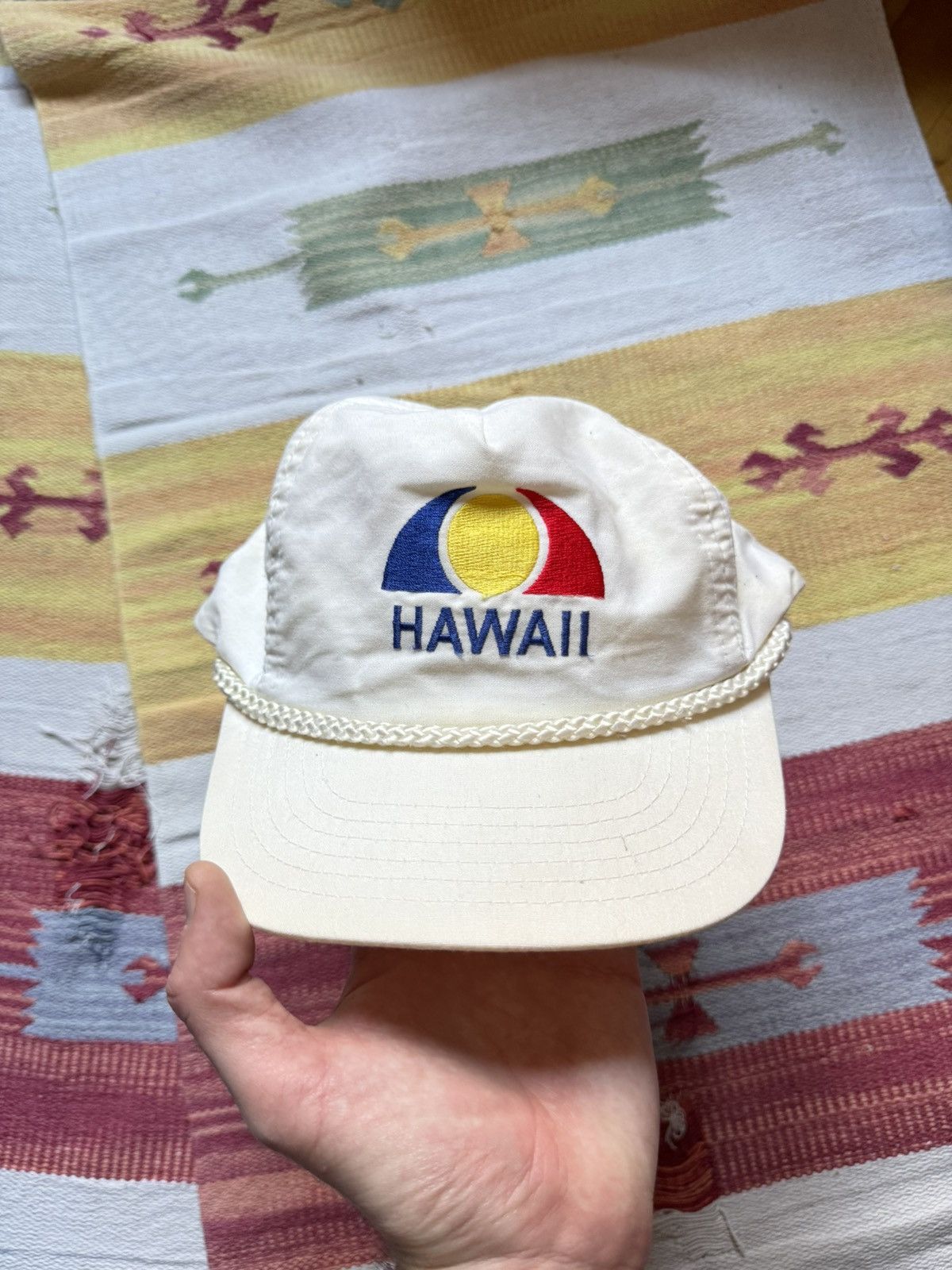 Vintage Vintage 80’s USA Hawaiian Classic Hat Size ONE SIZE - 2 Thumbnail