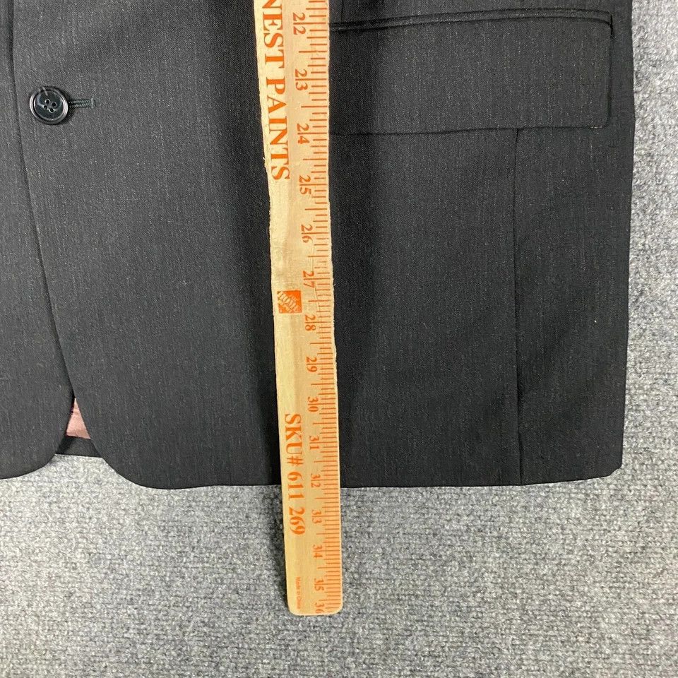 Other Museo Ruffini Blazer Suit Men's Size L 46 Black 3 Buttons Size 46L - 3 Thumbnail