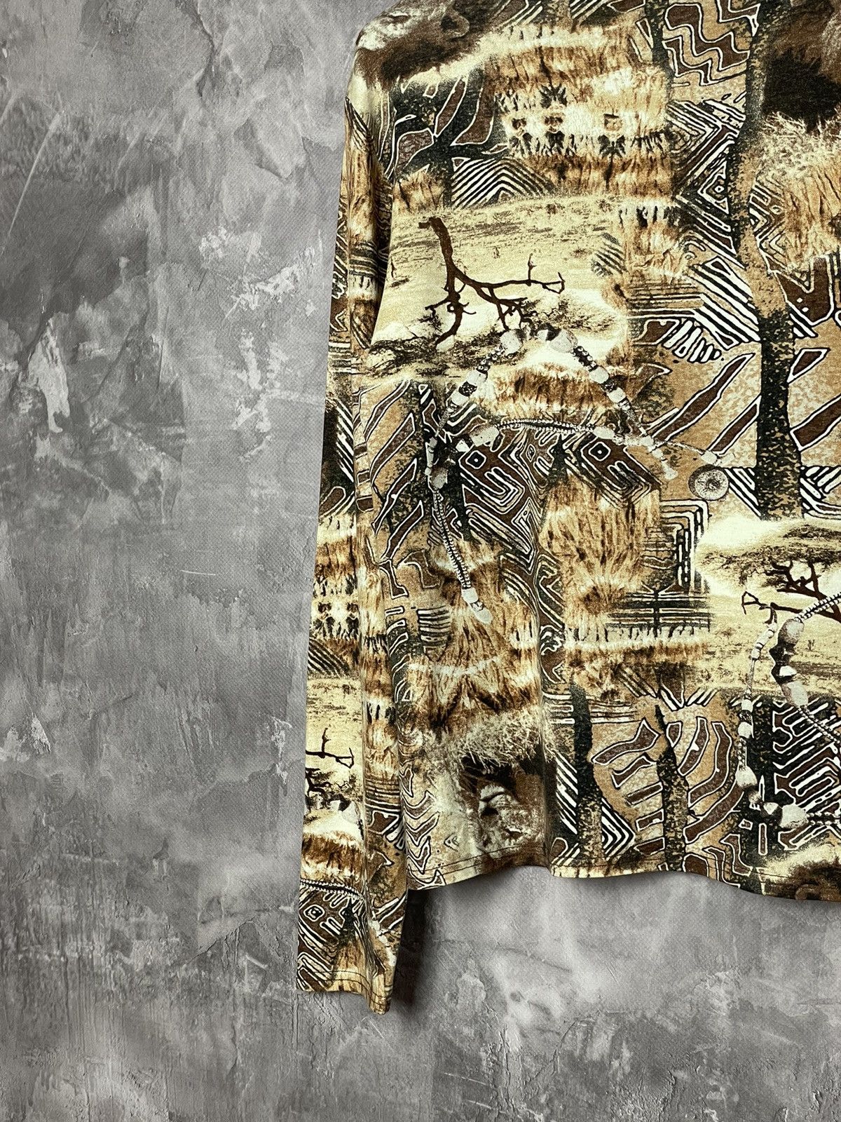 Vintage Vintage full print Jean Paul Gaultiler Style Long Sleeve Size M / US 6-8 / IT 42-44 - 6 Thumbnail