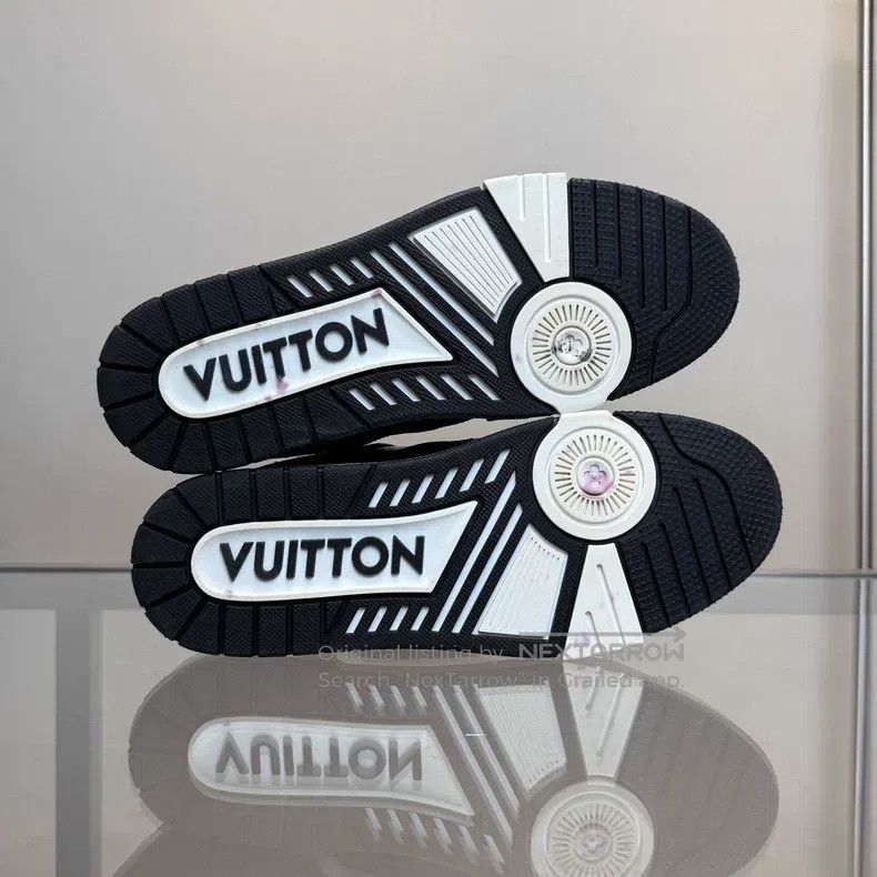 Louis Vuitton Louis Vuitton Trainer Black and White Cowboy shoes Size US 7 / EU 40 - 7 Thumbnail