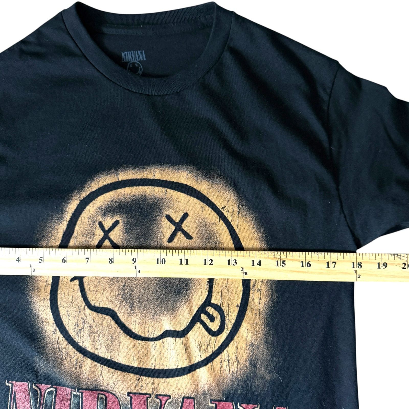 Nirvana Nirvana Official Merch Drippy Smiley T-shirt Men’s S - Rock Size US S / EU 44-46 / 1 - 11 Thumbnail