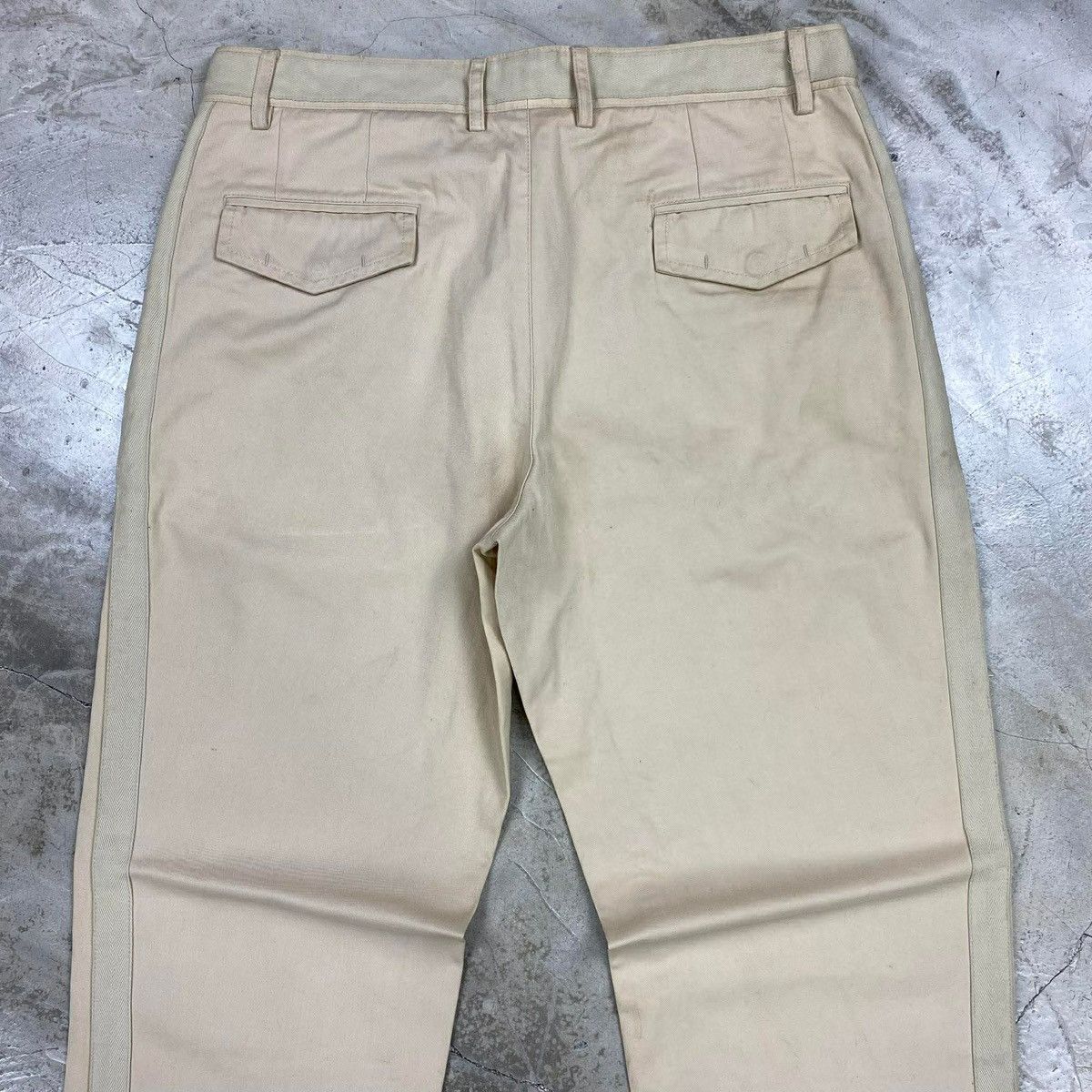 Dolce & Gabbana Side Taped Belted Trousers Size US 34 / EU 50 - 14 Thumbnail