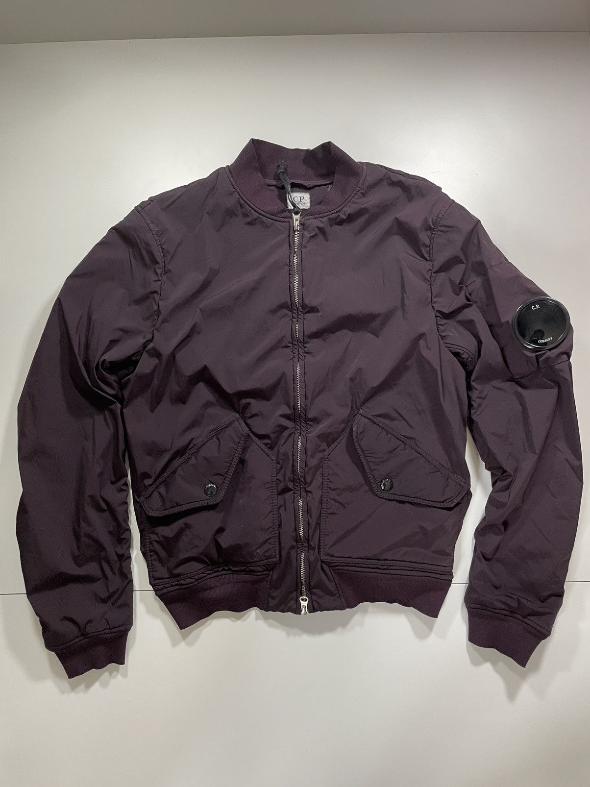 C.P. Company Cp company Giant Lens Nycra Nylon Bomber jacket Size US S / EU 44-46 / 1 - 1 Thumbnail