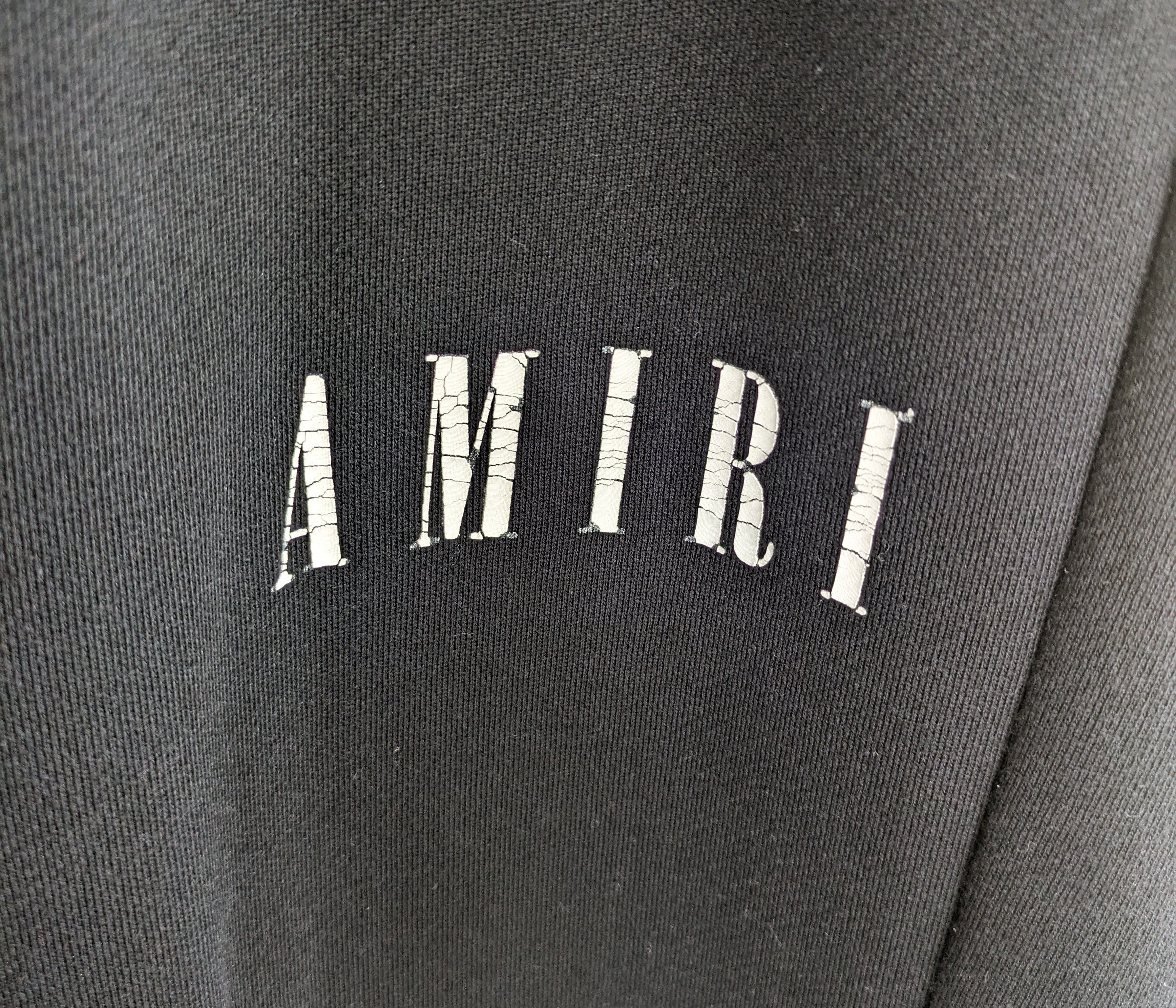 Amiri Black Amiri sweatpants men's XXL Size US 40 / EU 56 - 2 Thumbnail