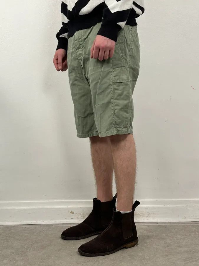 Maison Margiela SS2012 Maison Margiela Green Minimalist Shorts Size US 34 / EU 50 - 3 Thumbnail