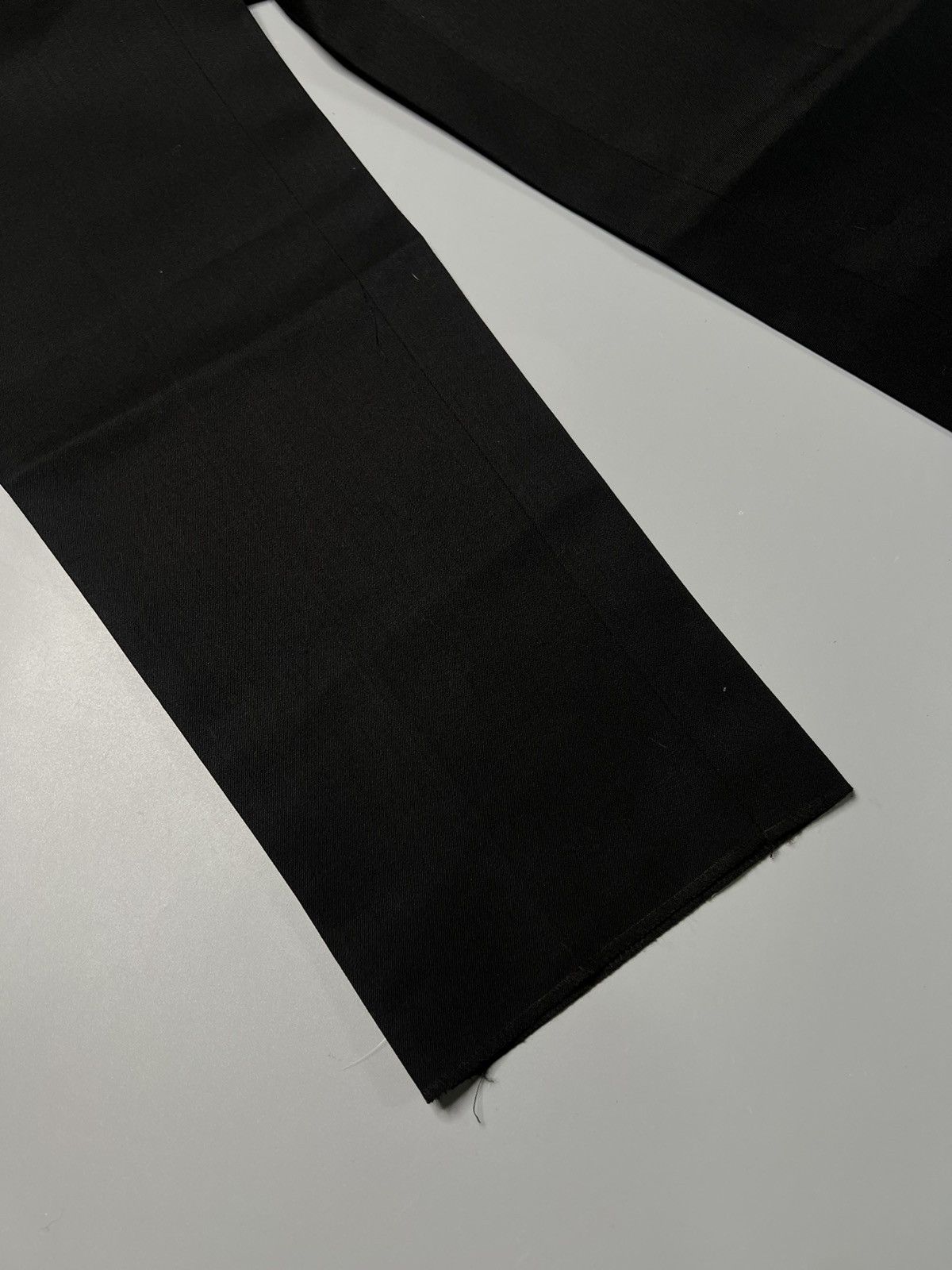 Dior × Hedi Slimane Dior x Hedi Slimane F/W 2002 “Reflexion” Stack Wool Trouser Size US 28 / EU 44 - 6 Thumbnail