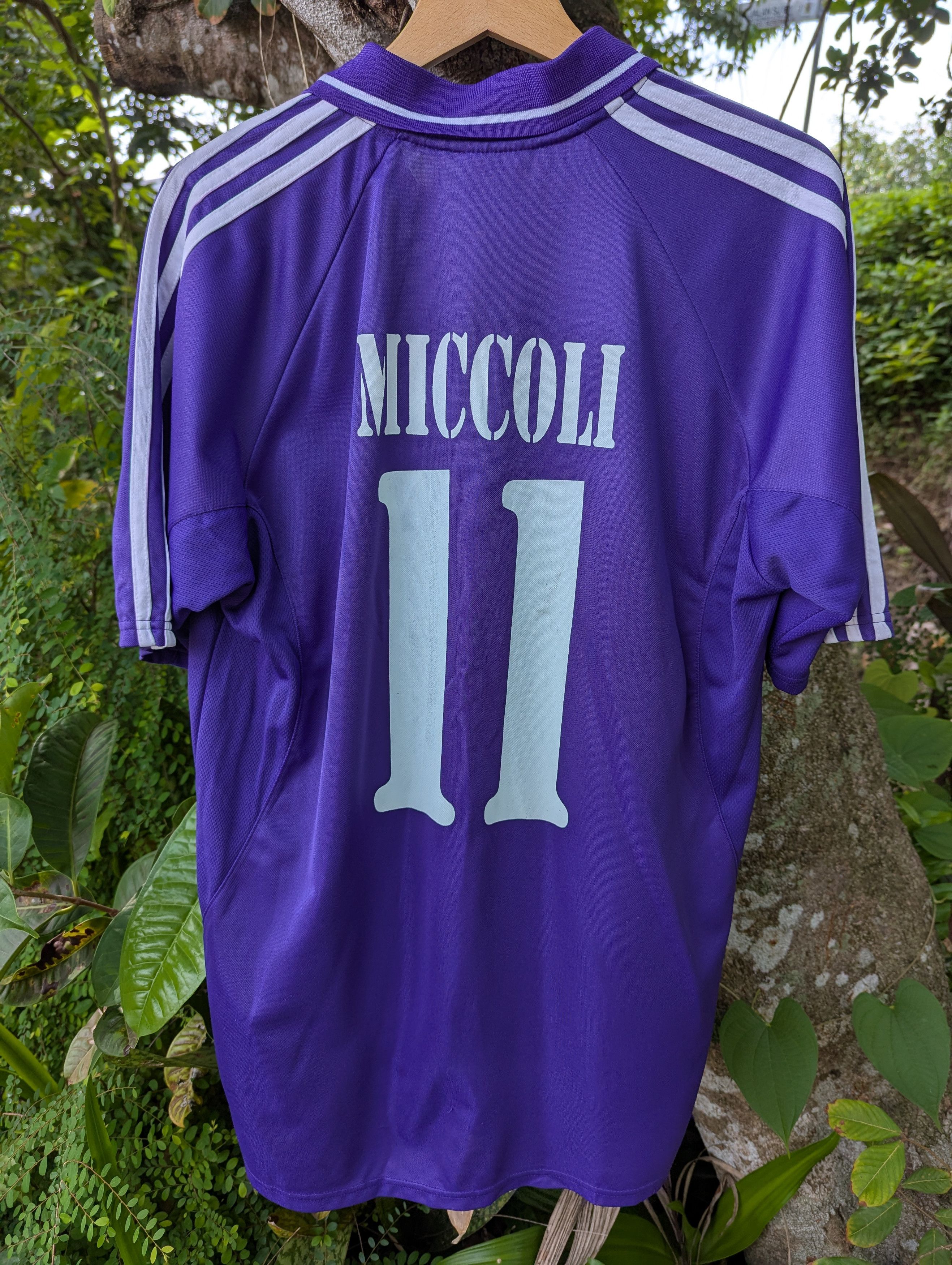 Vintage Fiorentina 2004/05 Football Jersey Shirt Miccoli #11 Size US L / EU 52-54 / 3 - 5 Thumbnail