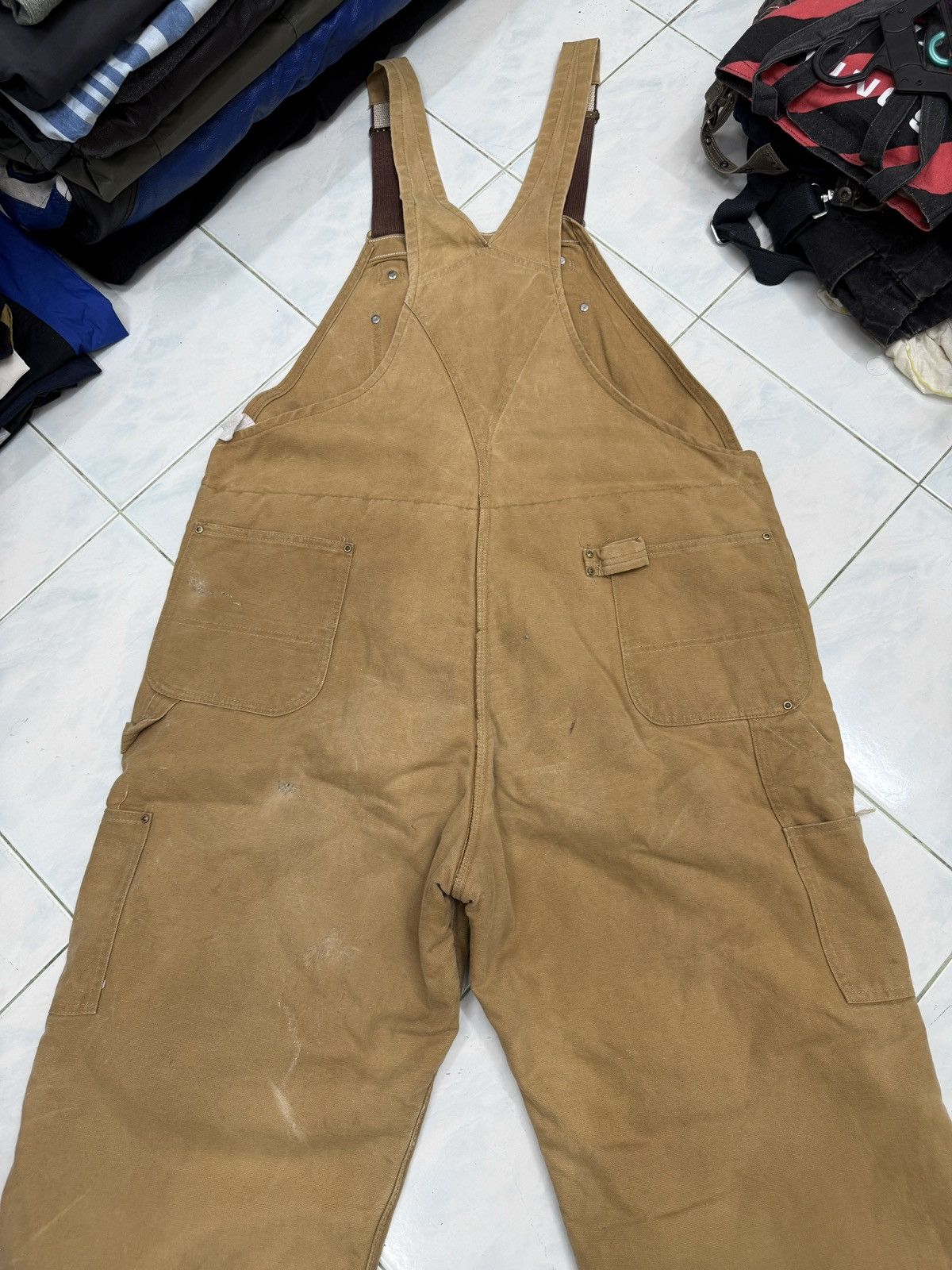 Carhartt 🔥🔥🔥ARCHIVE VINTAGE CARHARTT JUMPSUIT/OVERALL SIZE XL Size US 44 / EU 60 - 18 Thumbnail