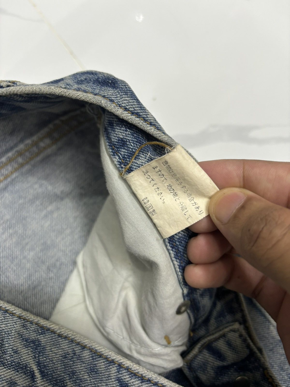 Hysteric Glamour Flare Jeans Distress Palm Glamor Bootcut Flared Jeans Size 28" / US 6 / IT 42 - 12 Thumbnail