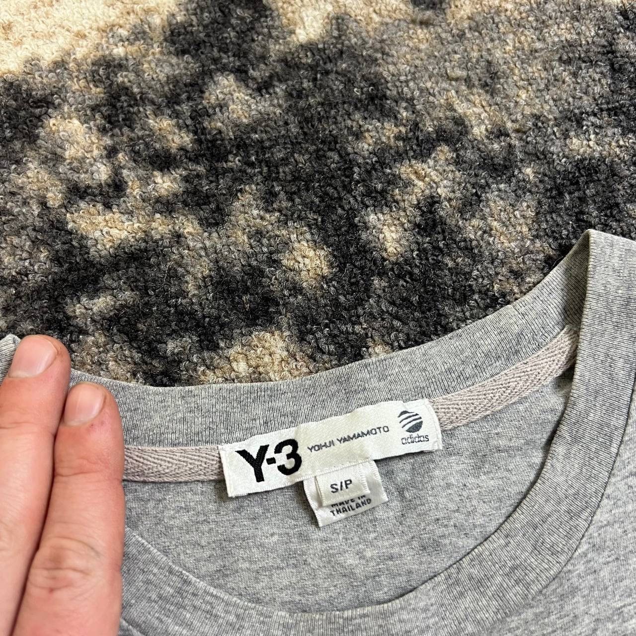 Adidas × Y-3 Adidas Y-3 Yohji Yamamoto Mini Logo T-Shirt 1TS42 Size US S / EU 44-46 / 1 - 4 Thumbnail