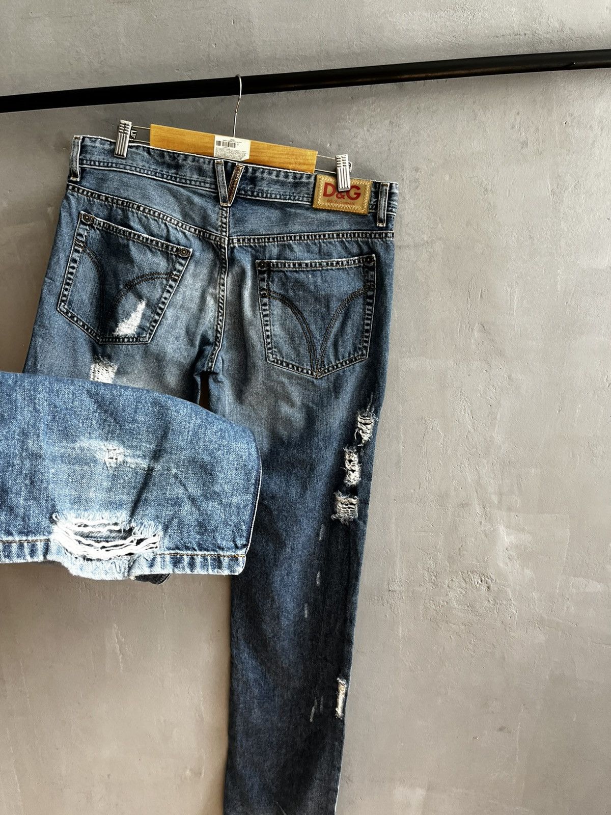 Dolce & Gabbana × Vintage Vintage Dolce& Gabbana Jeans denim Size US 36 / EU 52 - 8 Thumbnail