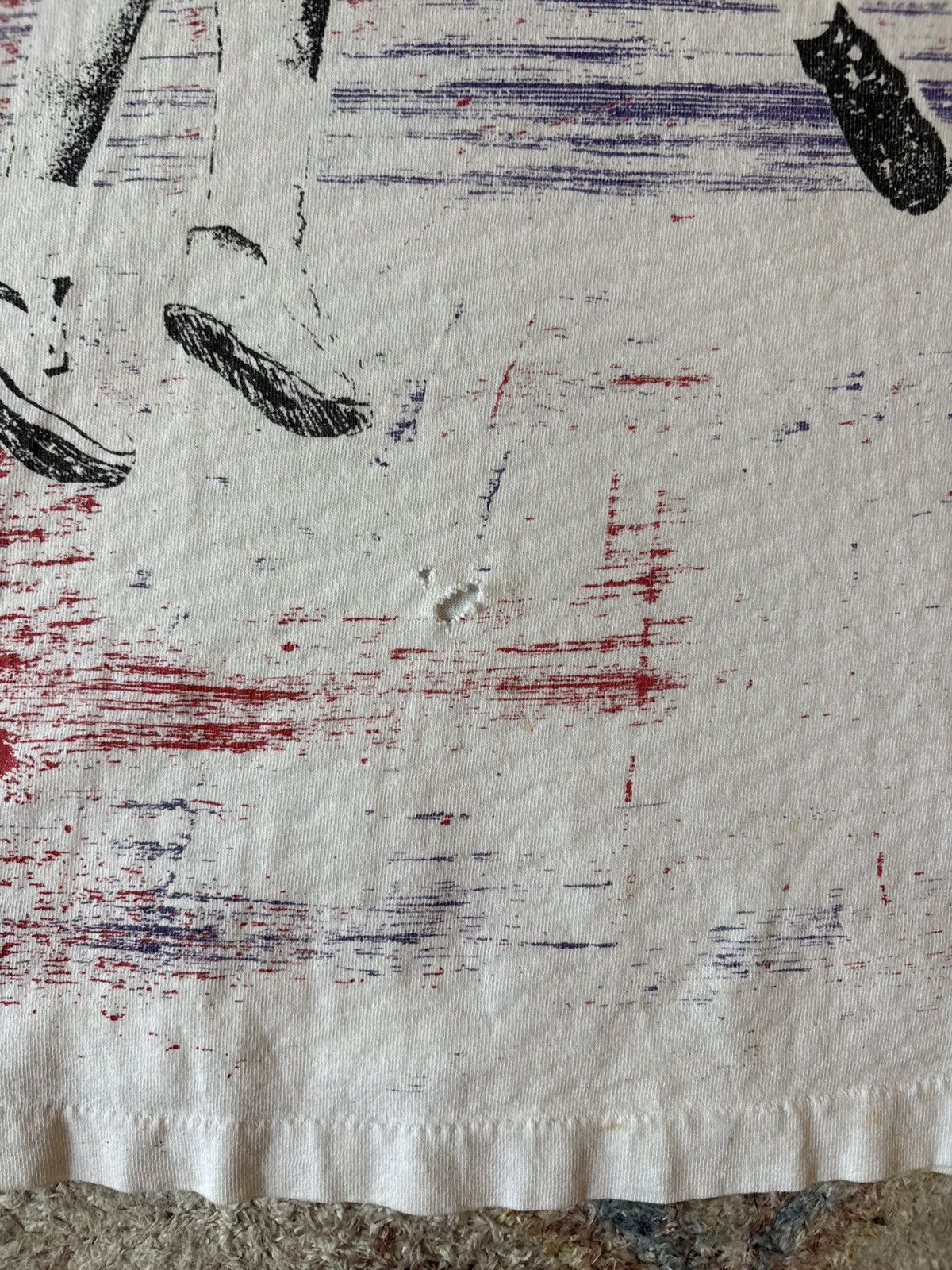 Vintage Vintage Pony Basketball All Over Print T-shirt Size XL Size US XL / EU 56 / 4 - 5 Thumbnail
