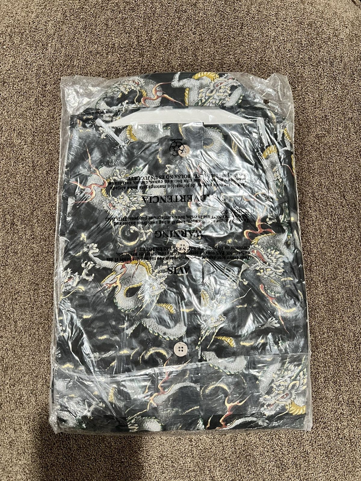 Naked & Famous Naked & Famous Aloha Shirt Japanese Dragons Size US M / EU 48-50 / 2 - 2 Thumbnail