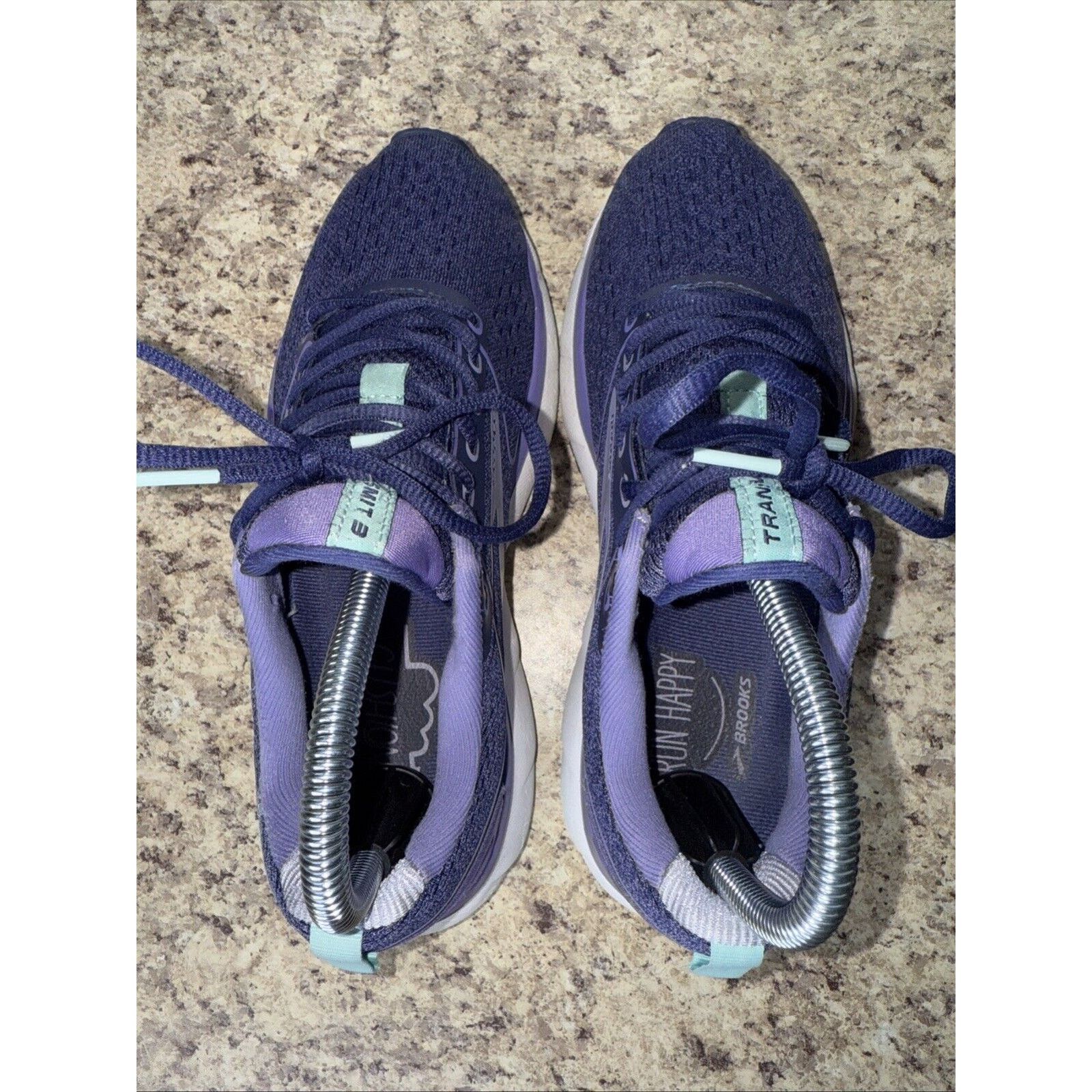Brooks Transmit Blue Ribbon Lavender Running Shoes Women