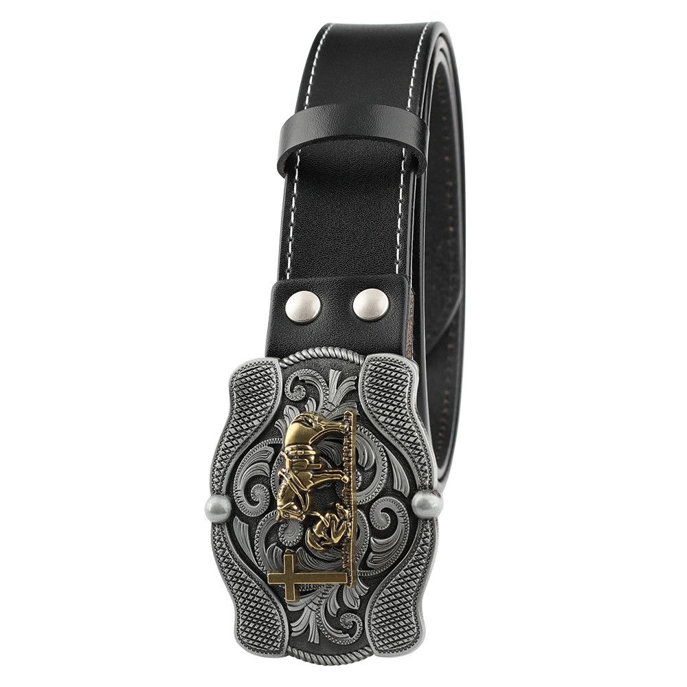 Designer Rare Vintage Belt Riveted Belts Menswear Accessories Size ONE SIZE - 4 Thumbnail