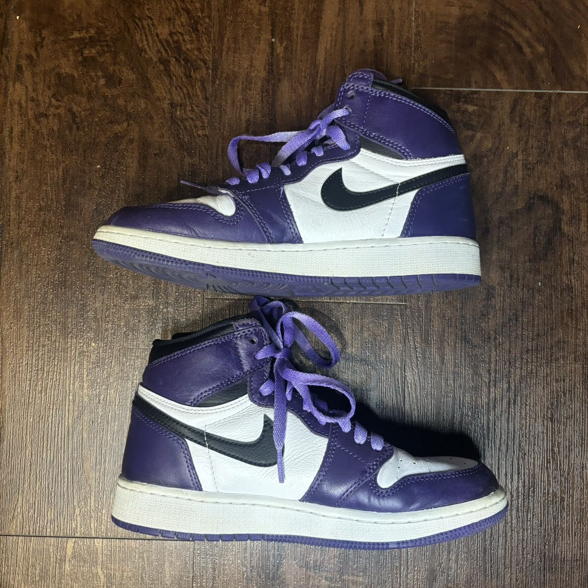 Jordan 1 Retro High - Court Purple White Womenswear