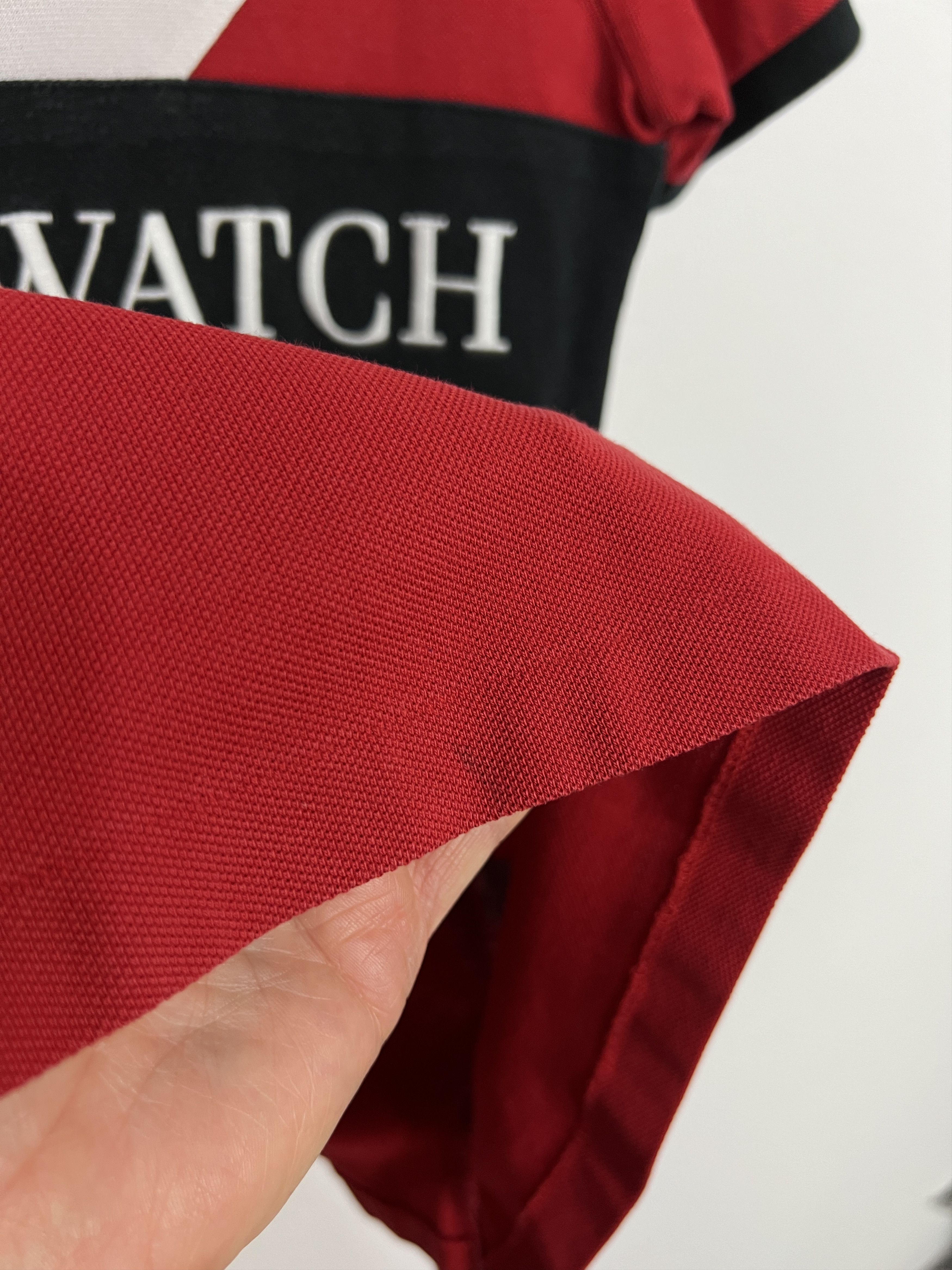 Polo Ralph Lauren Black Watch Red Mens Jersey Shirt Big Logo Spell Out Size US M / EU 48-50 / 2 - 5 Thumbnail