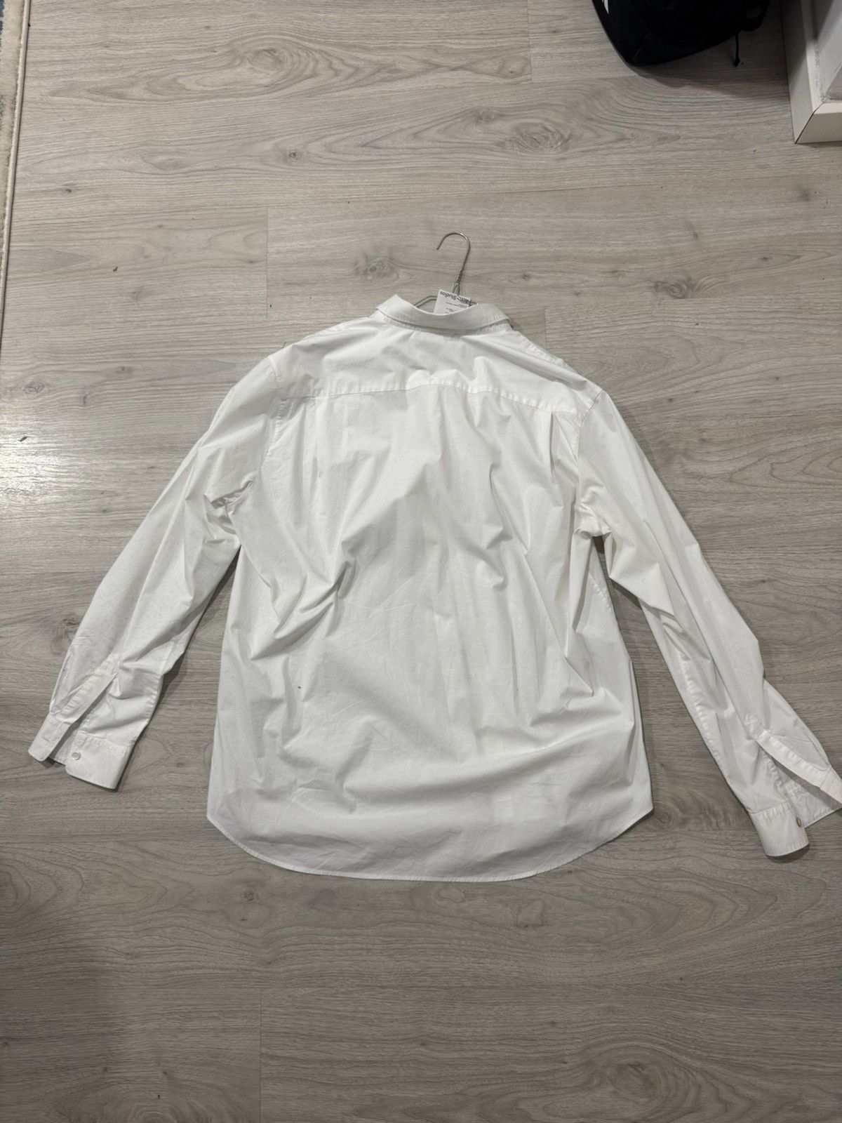 Acne Studios Acne Studios White Button Up Shirt Size US XXL / EU 58 / 5 - 3 Thumbnail