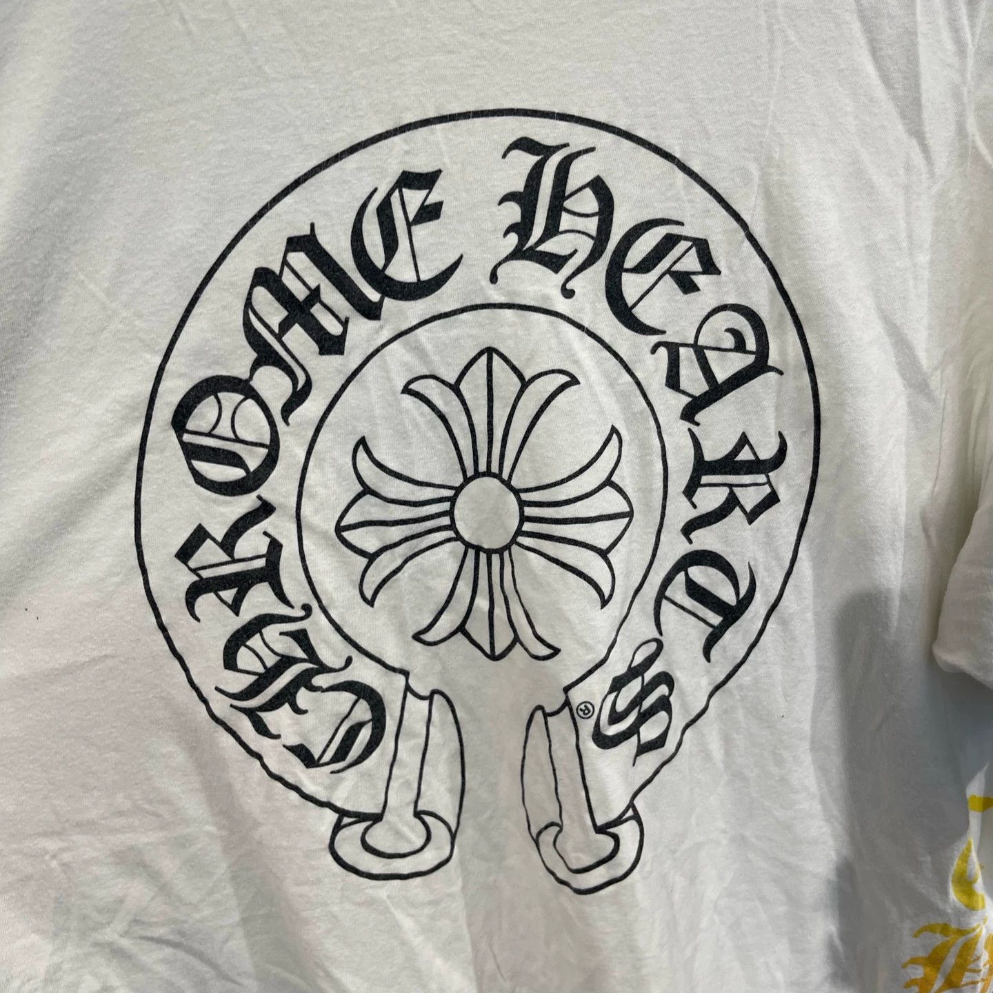 Chrome Hearts CH Rainbow Sanskrit Back Horseshoe SS Tee XL 99new Size US XL / EU 56 / 4 - 6 Thumbnail