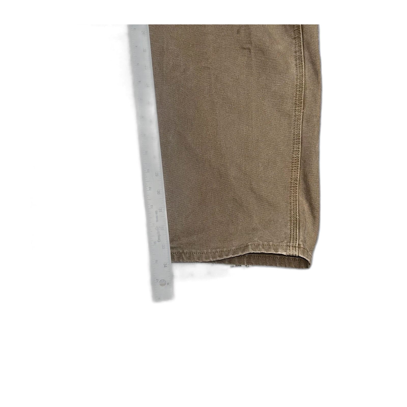 Carhartt Carhartt Pants Mens 36x35 Brown Duck Canvas Carpenter Dungar Size US 36 / EU 52 - 3 Thumbnail