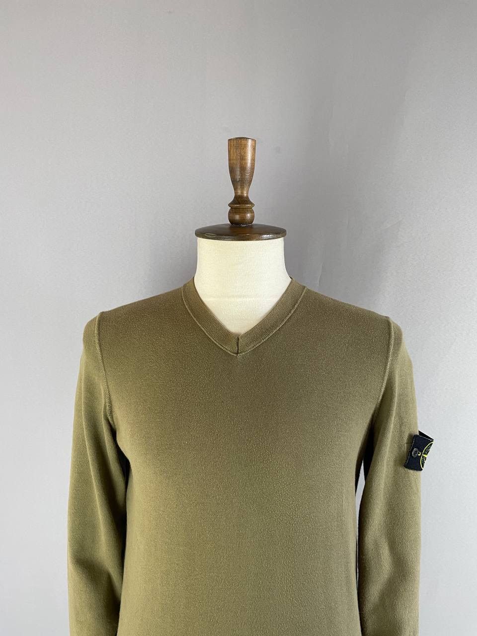 Stone Island Stone Island Sweater Khaki Size US M / EU 48-50 / 2 - 2 Thumbnail
