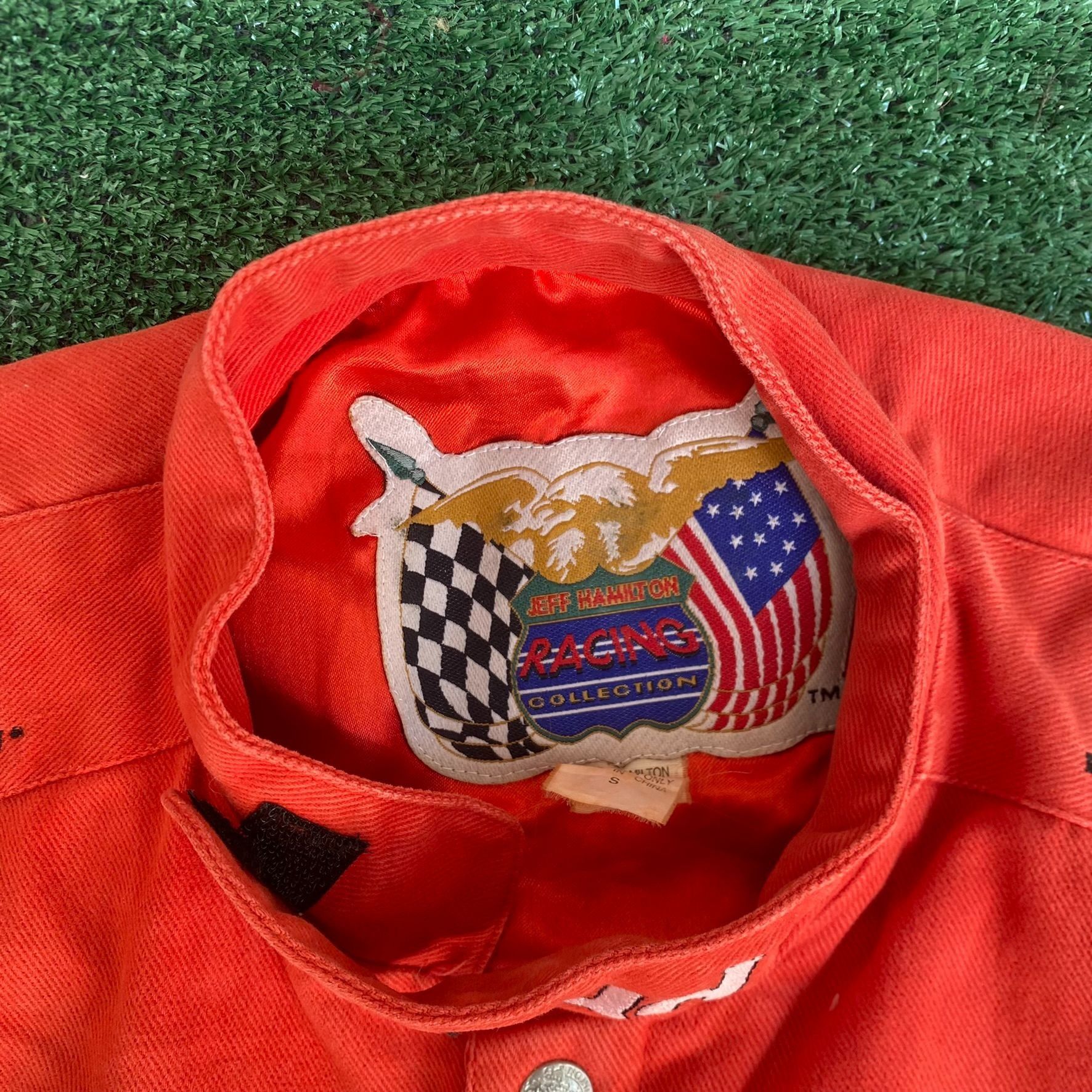 Budweiser Vintage 90s Bud Racing Jacket NASCAR Jeff Hamilton Bomber Size US S / EU 44-46 / 1 - 6 Thumbnail