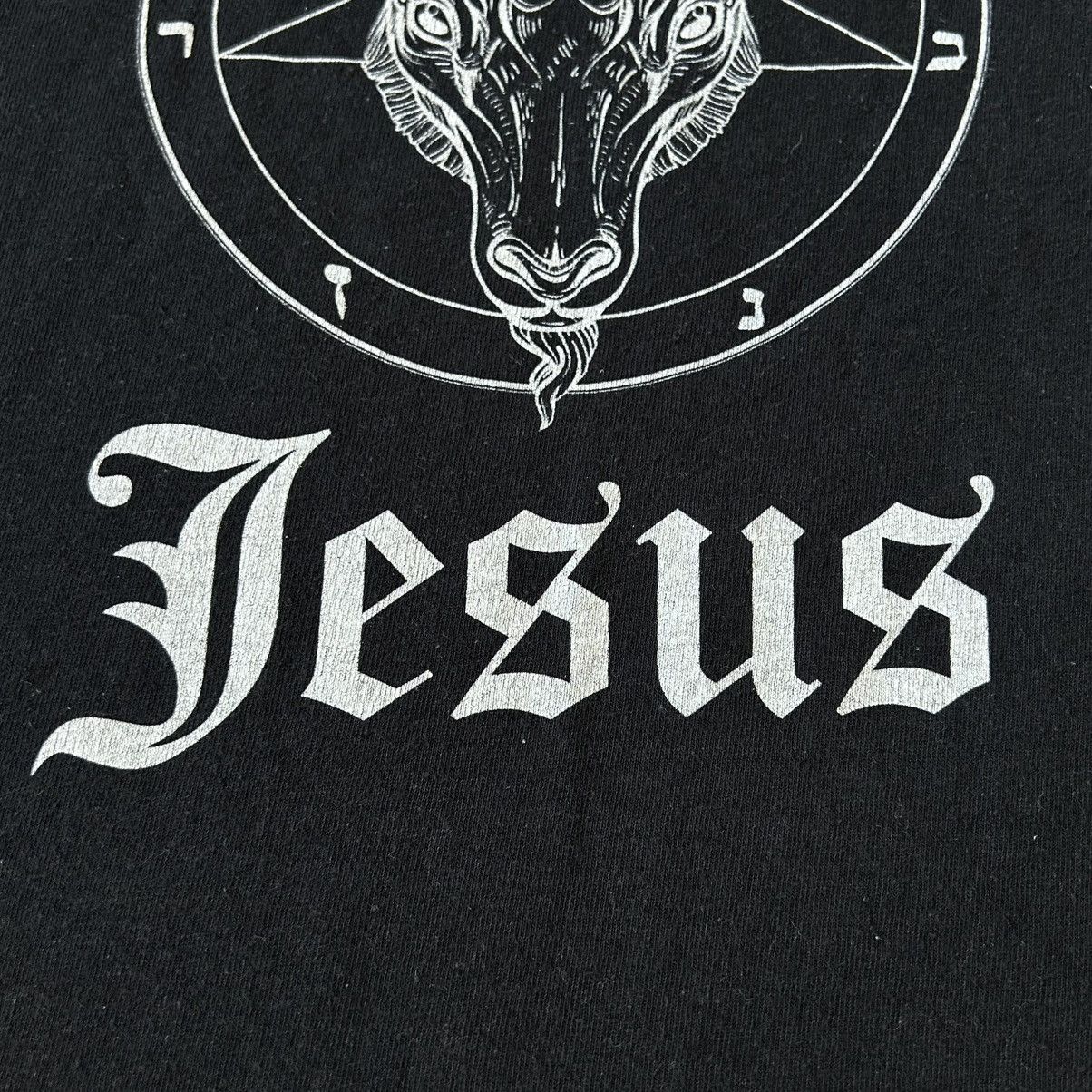 Vintage NOT TODAY JESUS black 90s tee Size US S / EU 44-46 / 1 - 3 Thumbnail