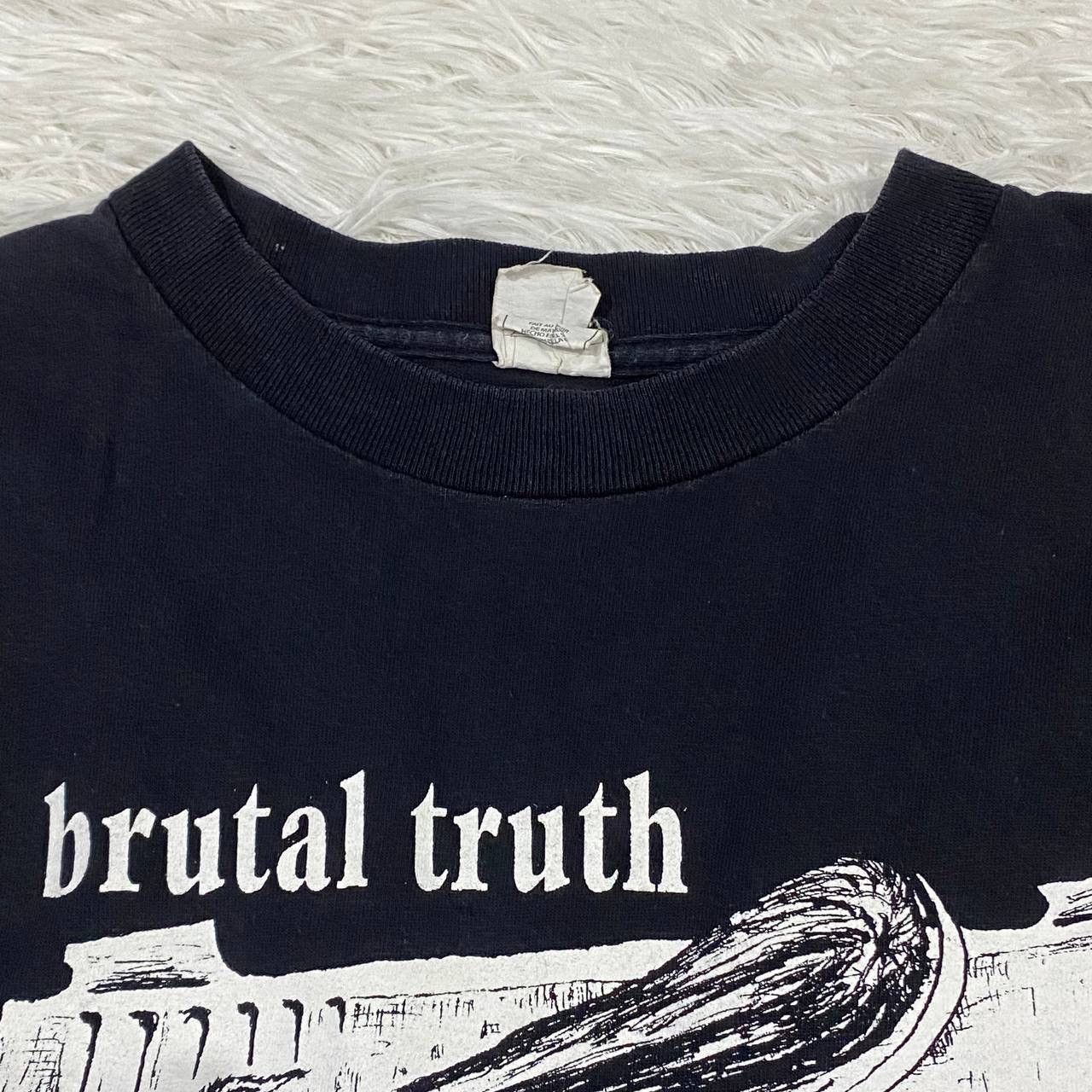 Band Tees Grindcore band brutal truth Y2K Size US M / EU 48-50 / 2 - 4 Thumbnail