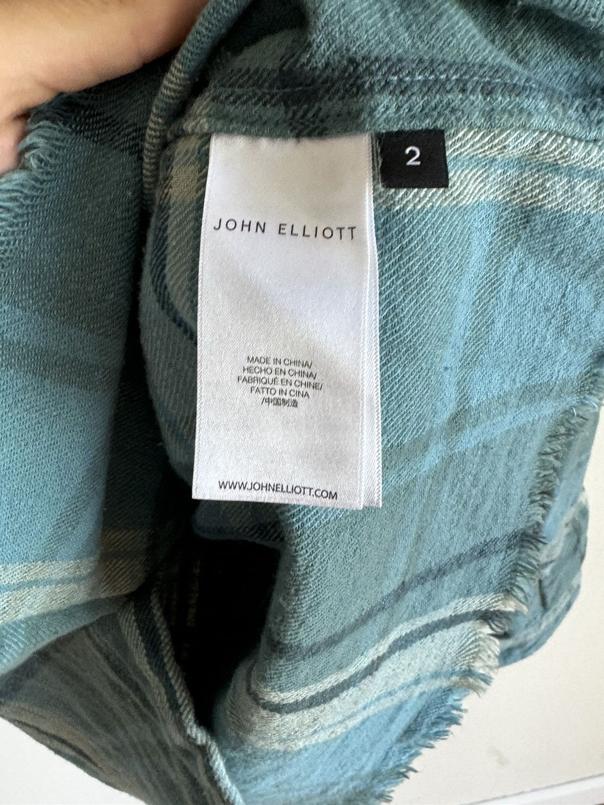 John Elliott John Elliott Oceana Hemi Check M Size 2 Size US M / EU 48-50 / 2 - 2 Thumbnail
