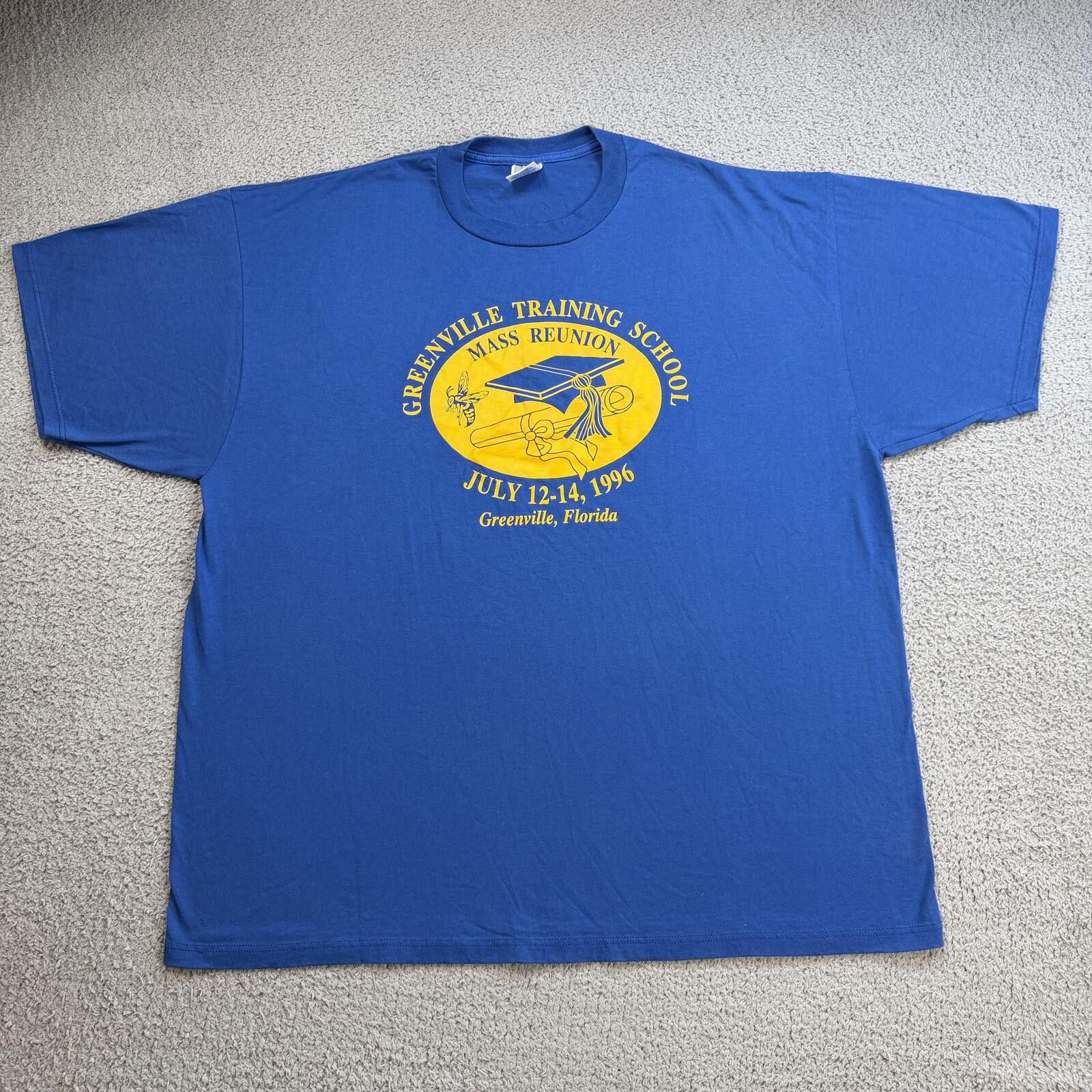 Jerzees Vintage 1996 Greenville Training School Reunion T Shirt 3XL Size US XXL / EU 58 / 5 - 1 Thumbnail