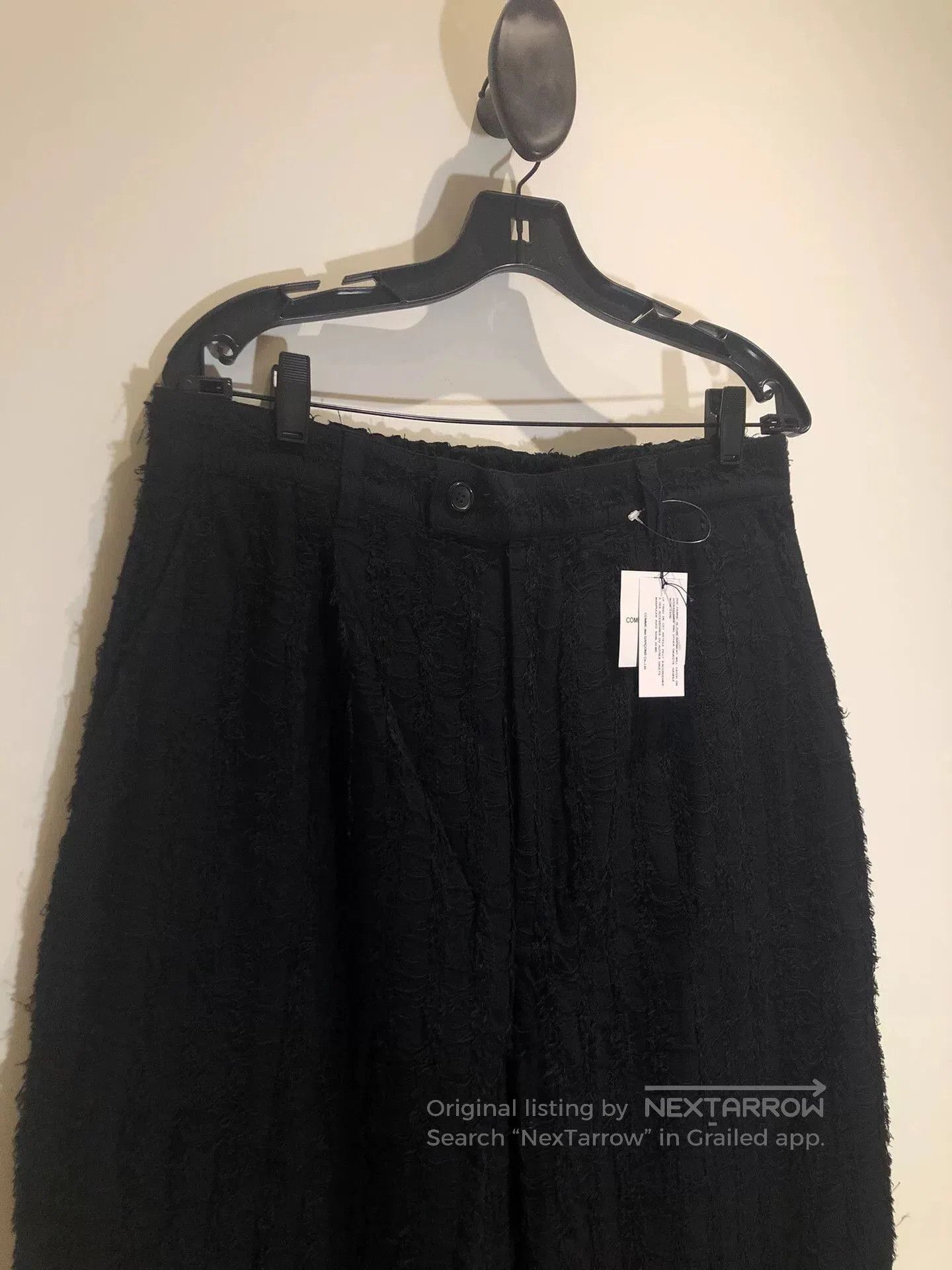 Junya Watanabe junya watanabe wide-leg black pants. Size US 34 / EU 50 - 3 Thumbnail