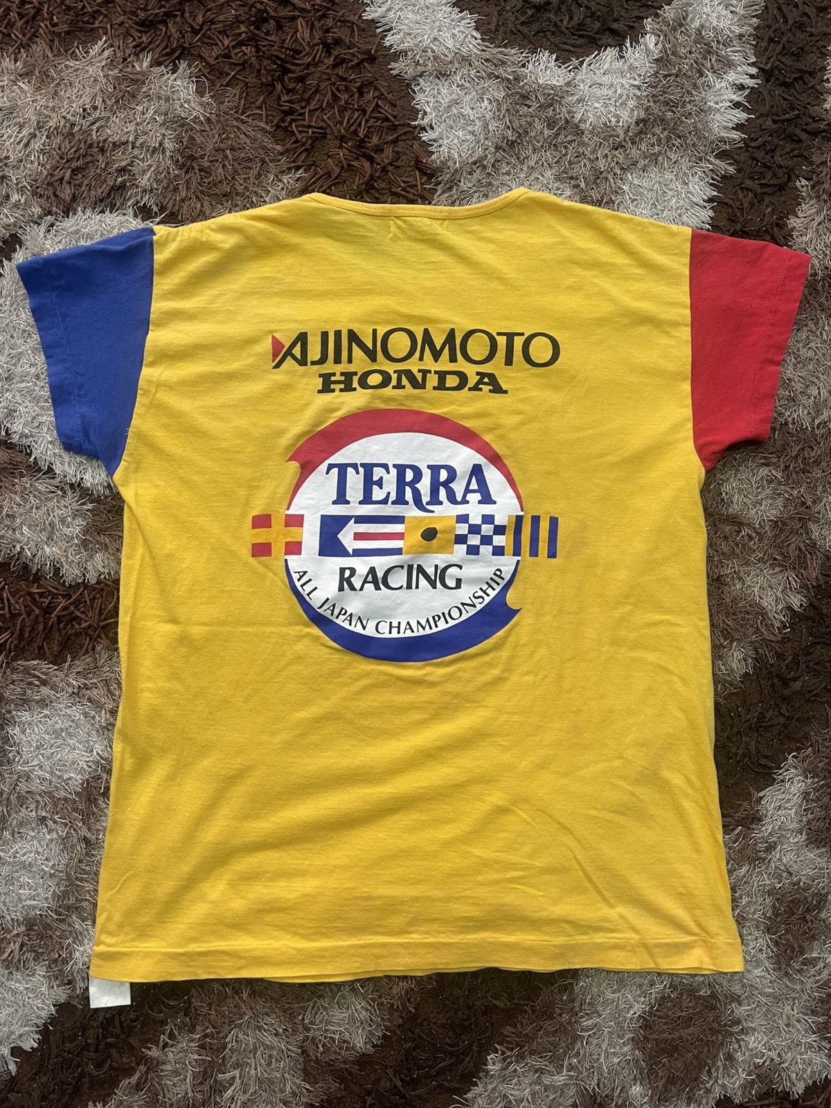 Honda × Vintage VINTAGE HONDA AJINOMOTO RACING SPELL OUT VERY RARE Size M / US 6-8 / IT 42-44 - 1 Thumbnail