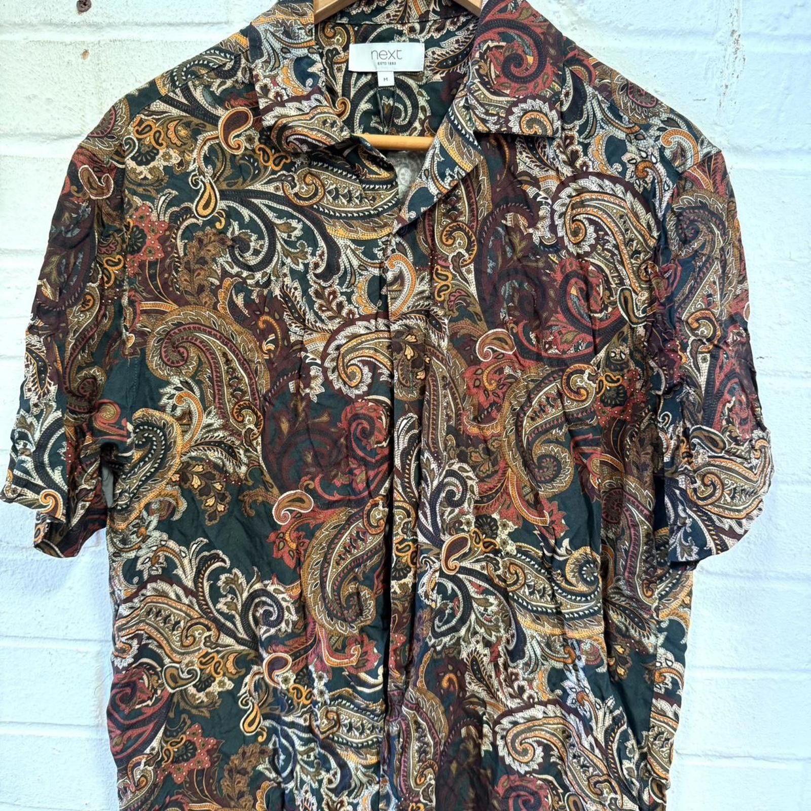 Other Men's Multi and Brown Shirt Size US M / EU 48-50 / 2 - 1 Thumbnail