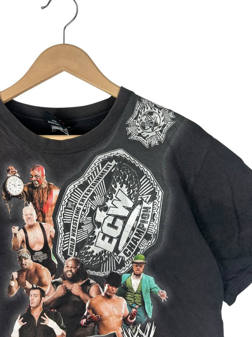 Vintage × WWE × WWF Vintage WWE ECW Championship Graphic Tee – Classic Wrestling Size US M / EU 48-50 / 2 - 2 Thumbnail