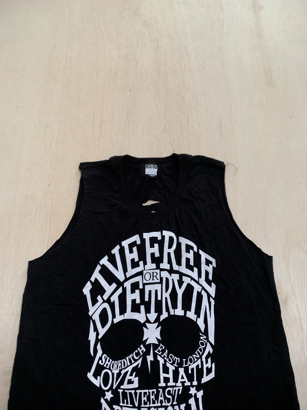 Hysteric Glamour × If Six Was Nine × Japanese Brand Y2k Carbuto History Urban&Street Distressed Tank top Size US M / EU 48-50 / 2 - 2 Thumbnail