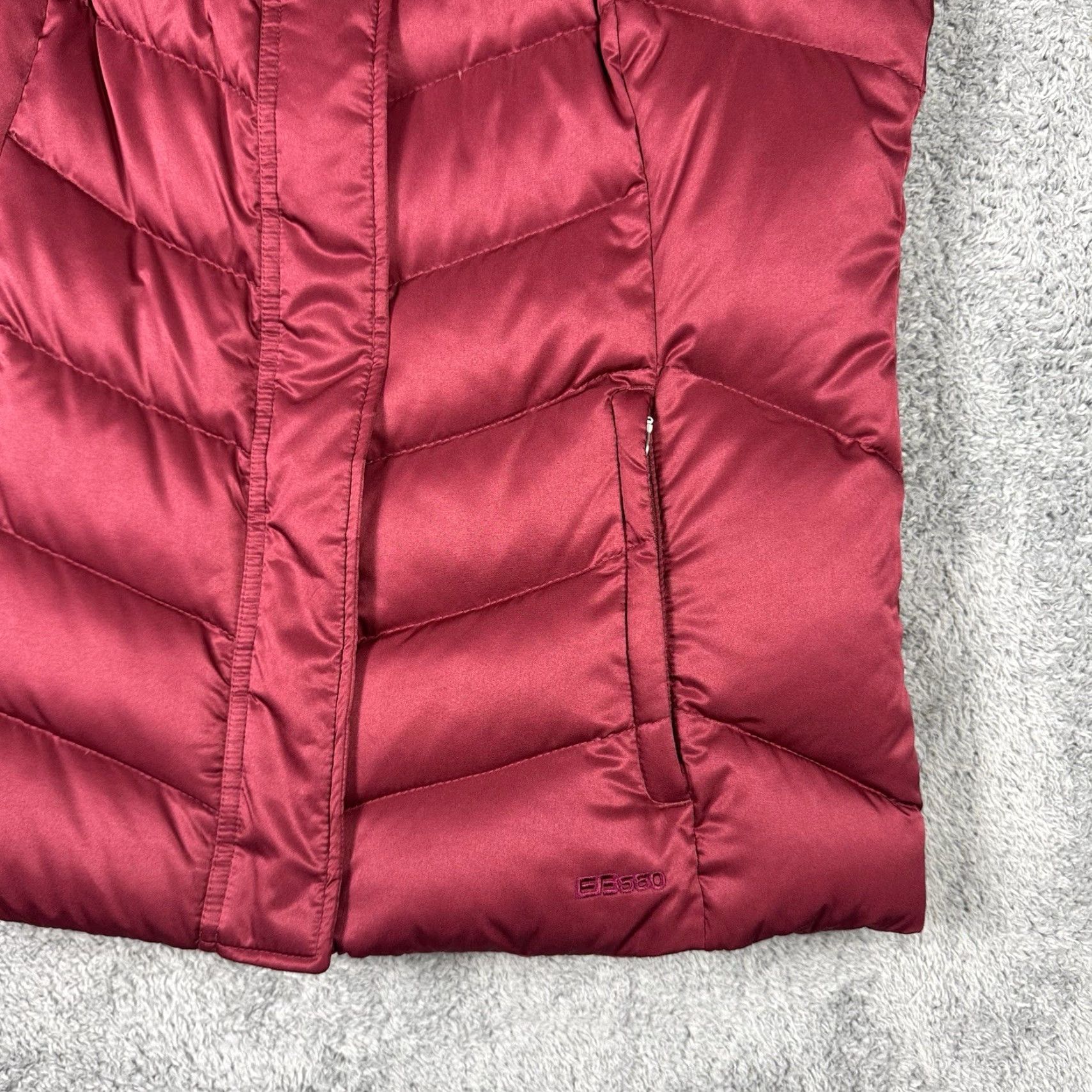 Eddie Bauer VINTAGE Eddie Bauer Goose Down Vest Women LT Premium EB550 Fill Power Puffer Full Zip Shirt? Size L / US 10 / IT 46 - 2 Thumbnail