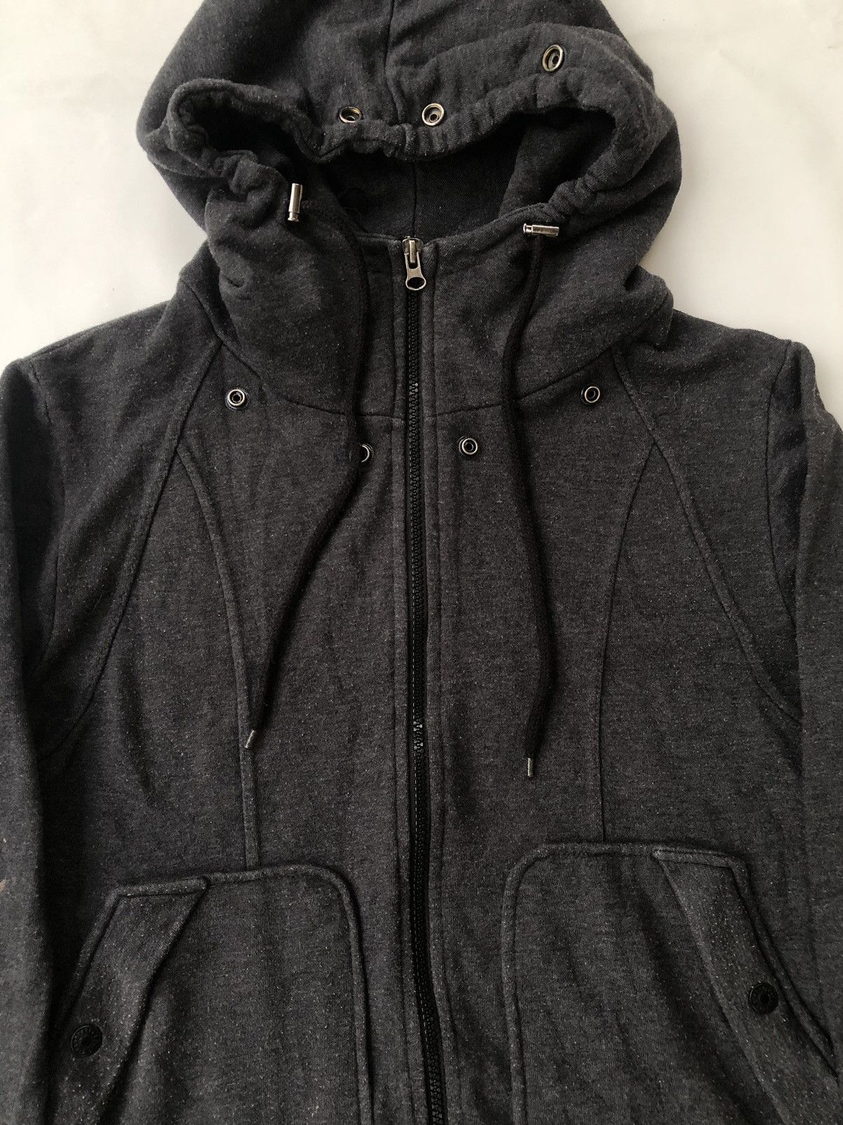 If Six Was Nine Studded Zipper Hoodie Rock Punk LGB Style Size US L / EU 52-54 / 3 - 6 Thumbnail