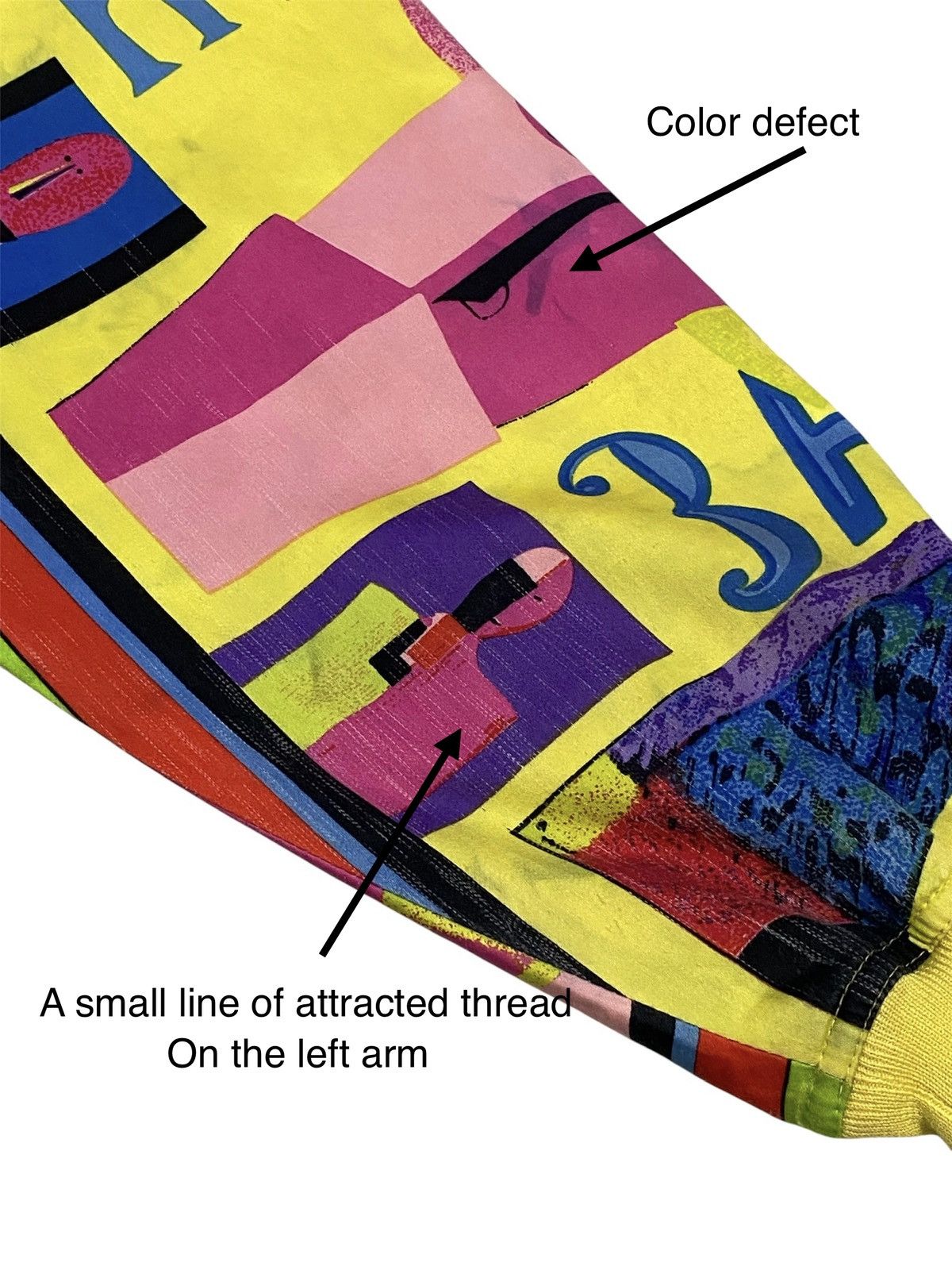 Versace 1992 Gianni Versace “Malevich” Inspired Unisex Bomber Jacket Size XL / US 12-14 / IT 48-50 - 20 Thumbnail