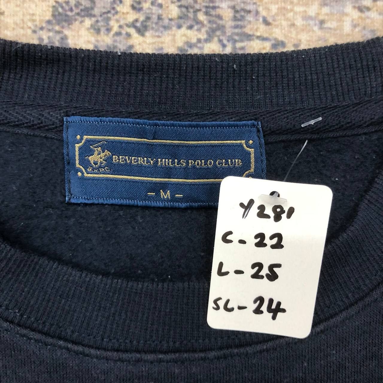 Beverly Hills Polo Club × Vintage Y281 VTG 90s BEVERLY HILLS POLO CLUB SWEATSHIRT Size US M / EU 48-50 / 2 - 6 Thumbnail